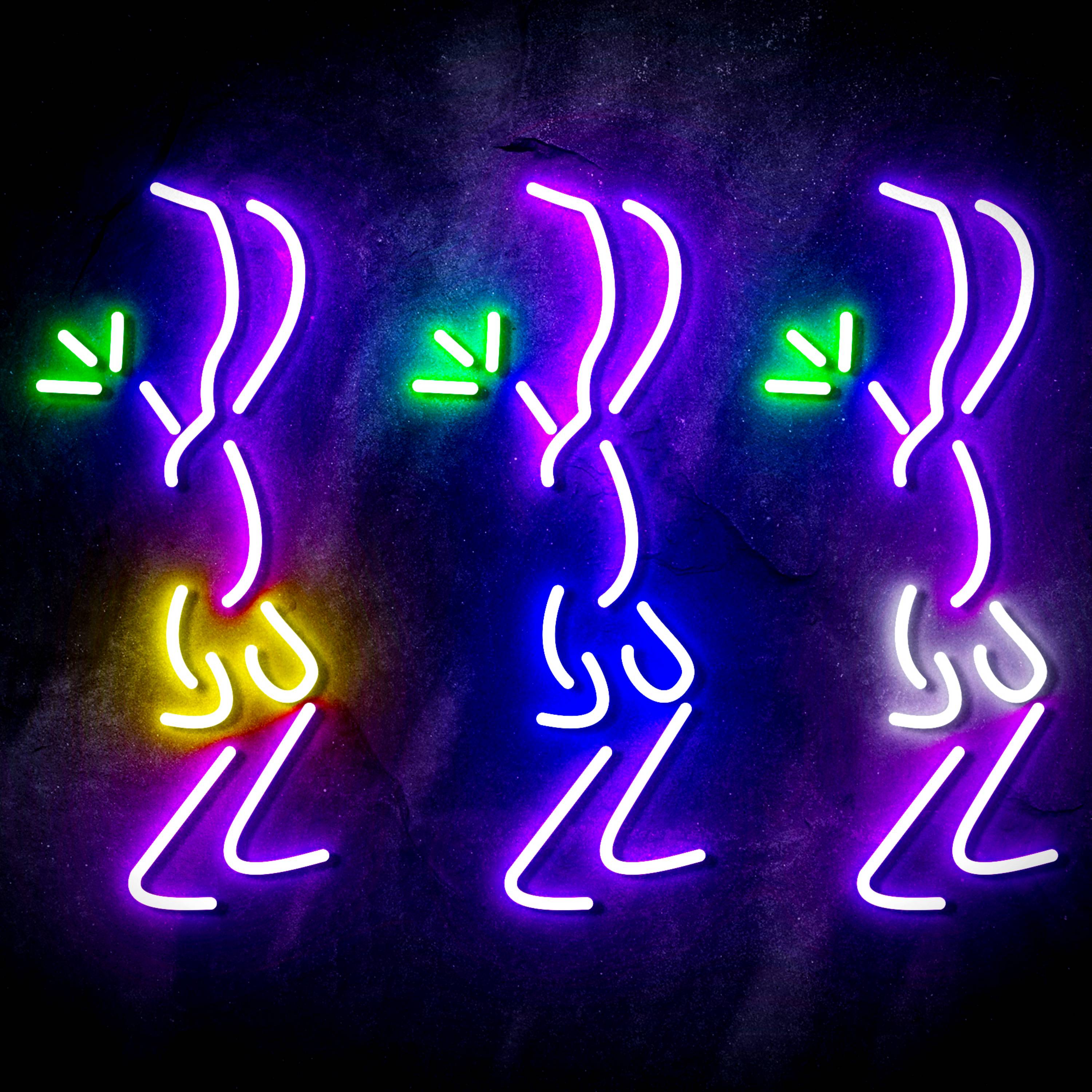 Dancers for Crown Royal Flex Neon-like LED Sign