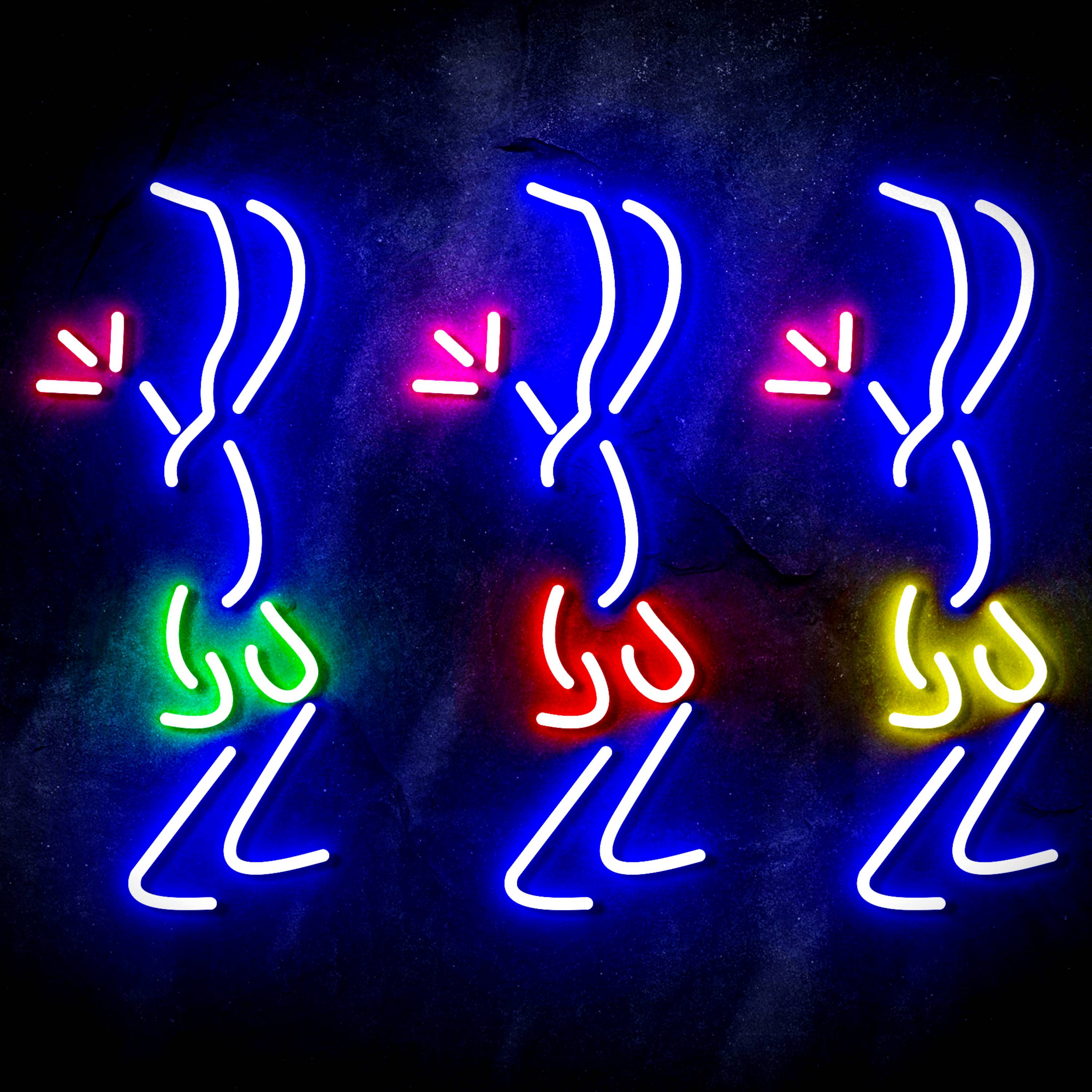 Dancers for Crown Royal Flex Neon-like LED Sign