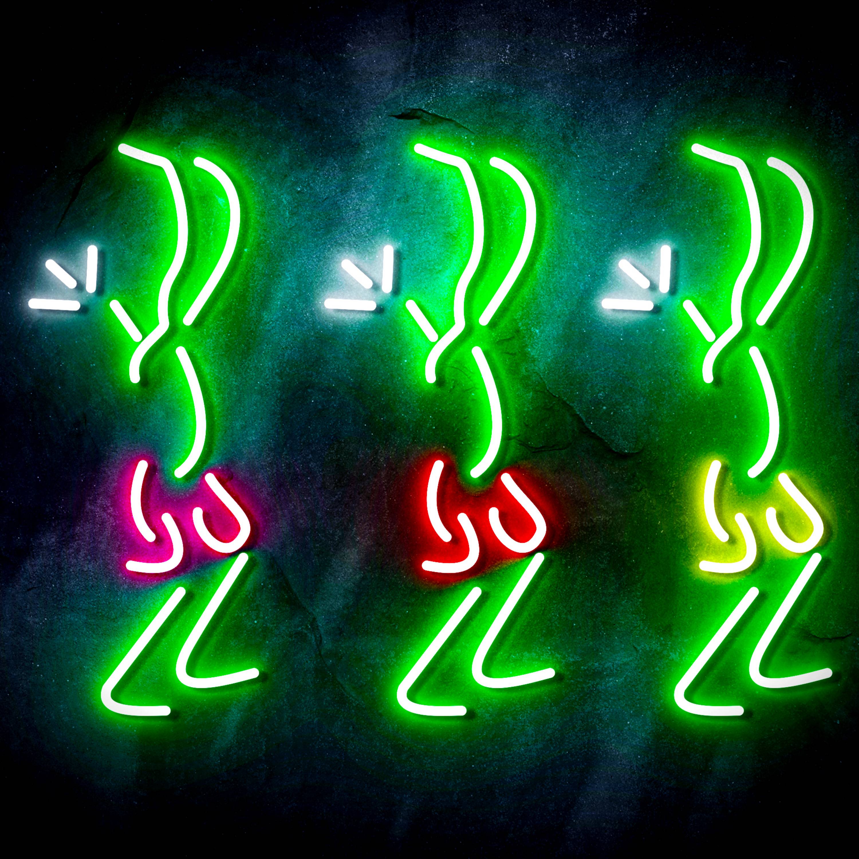 Dancers for Crown Royal Flex Neon-like LED Sign