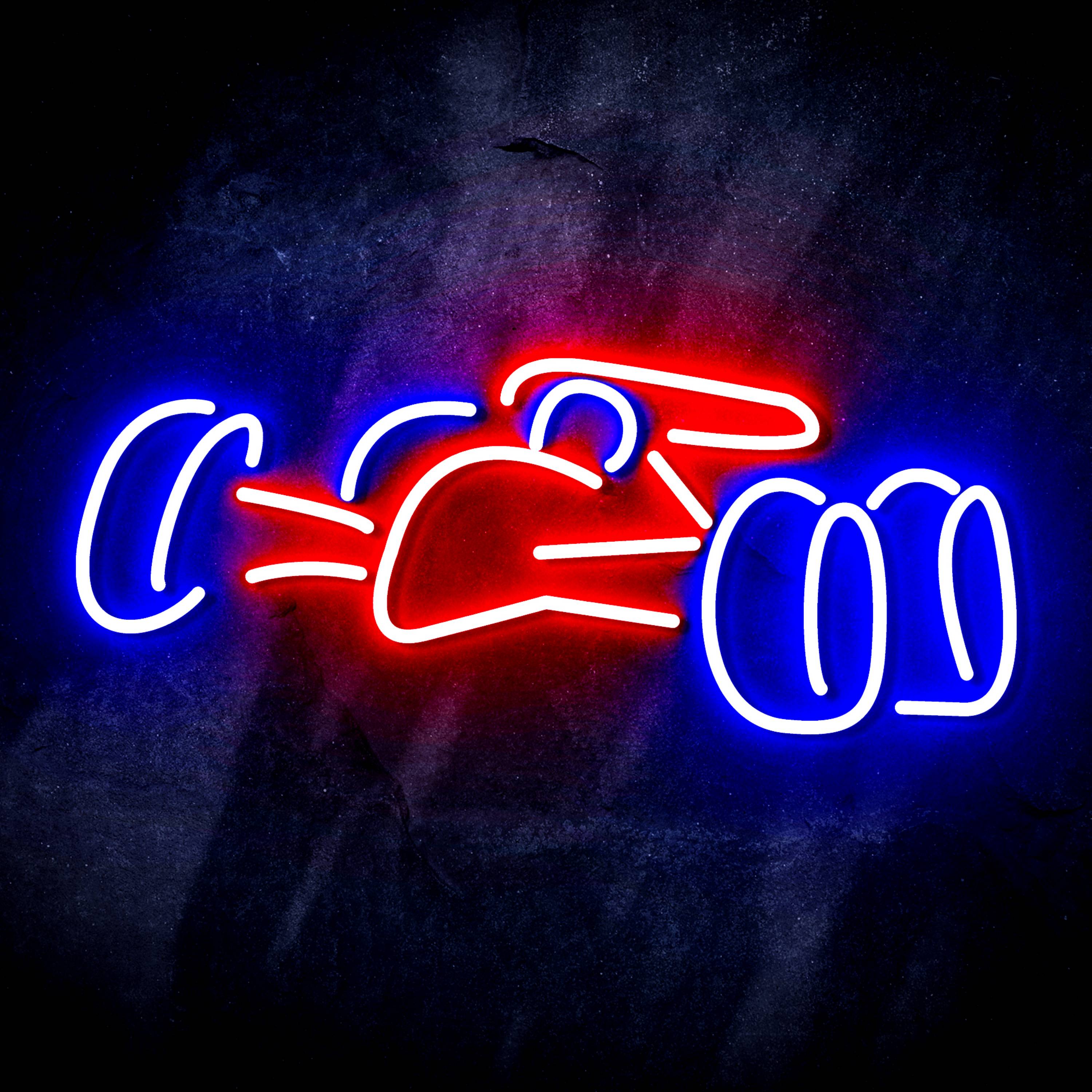 Race Car for Budweiser Flex Neon-like LED Sign