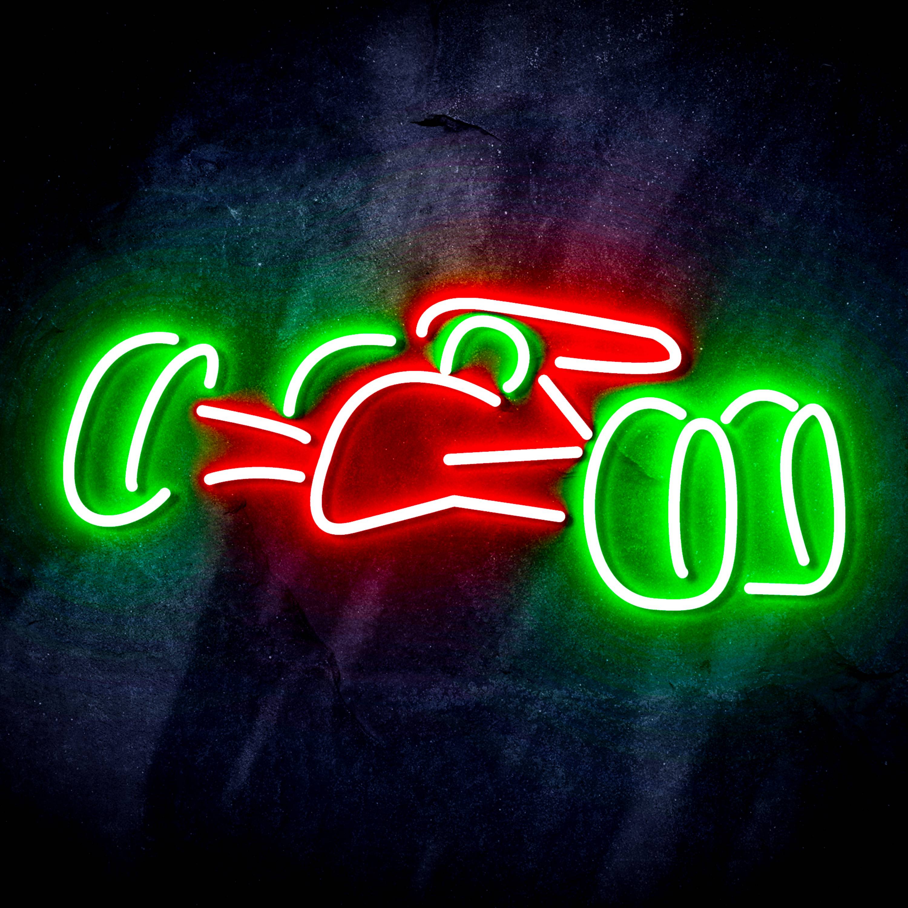 Race Car for Budweiser Flex Neon-like LED Sign