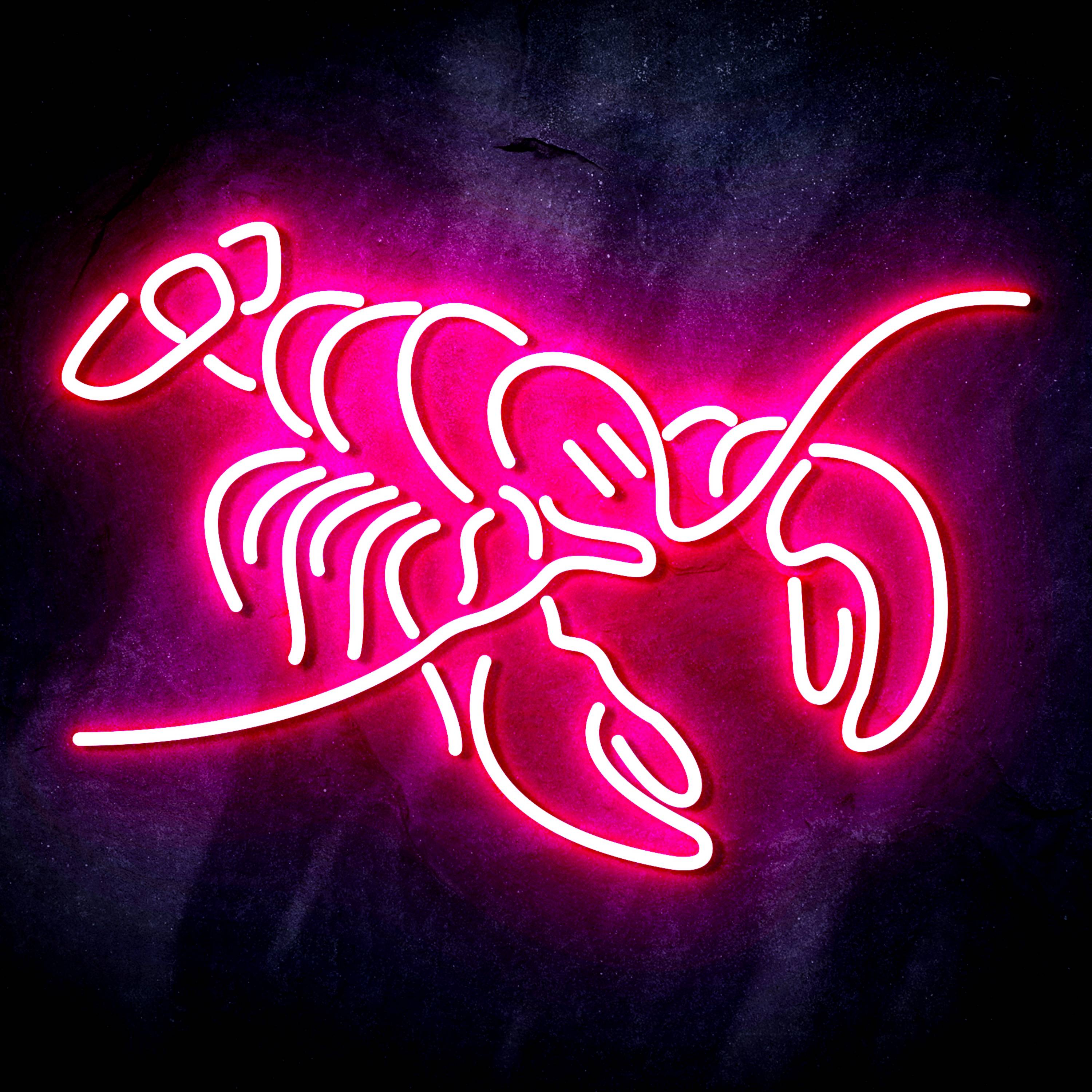 Coors Light Lobster Flex Neon-like LED Sign