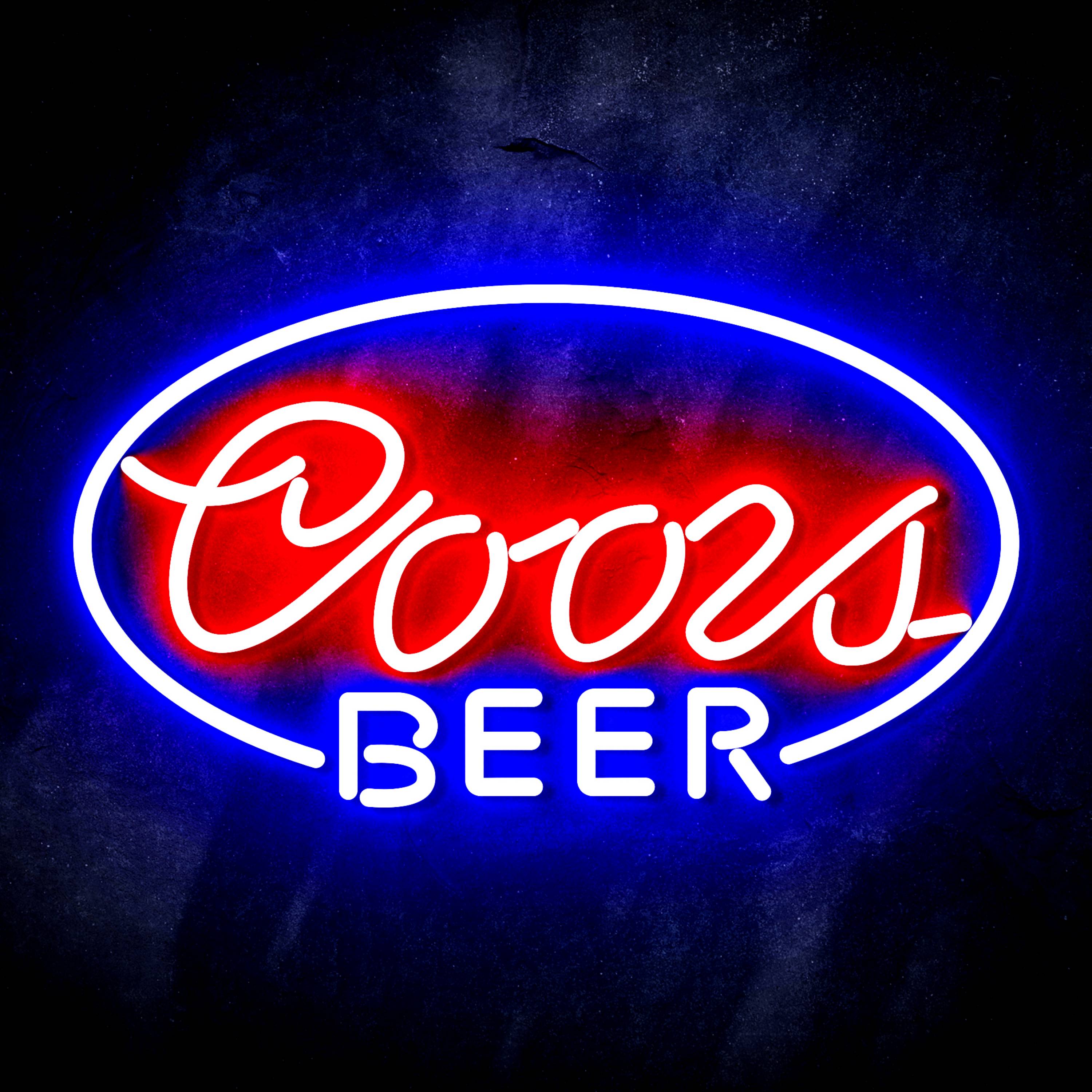 Coors Beer Flex Neon-like LED Sign