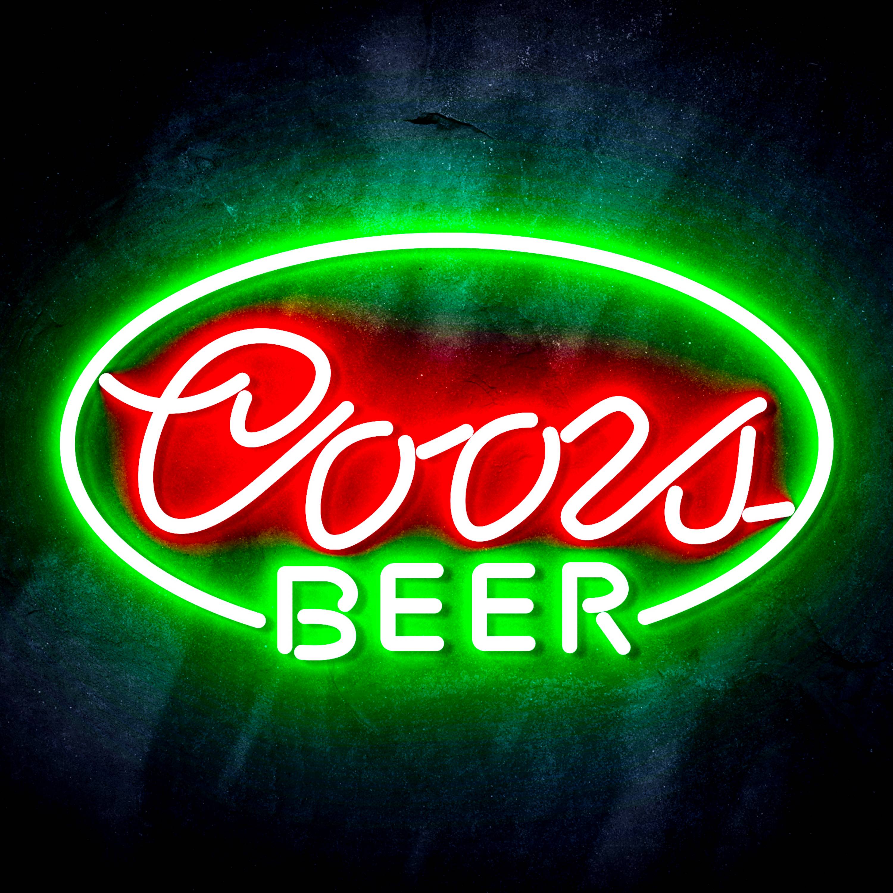 Coors Beer Flex Neon-like LED Sign