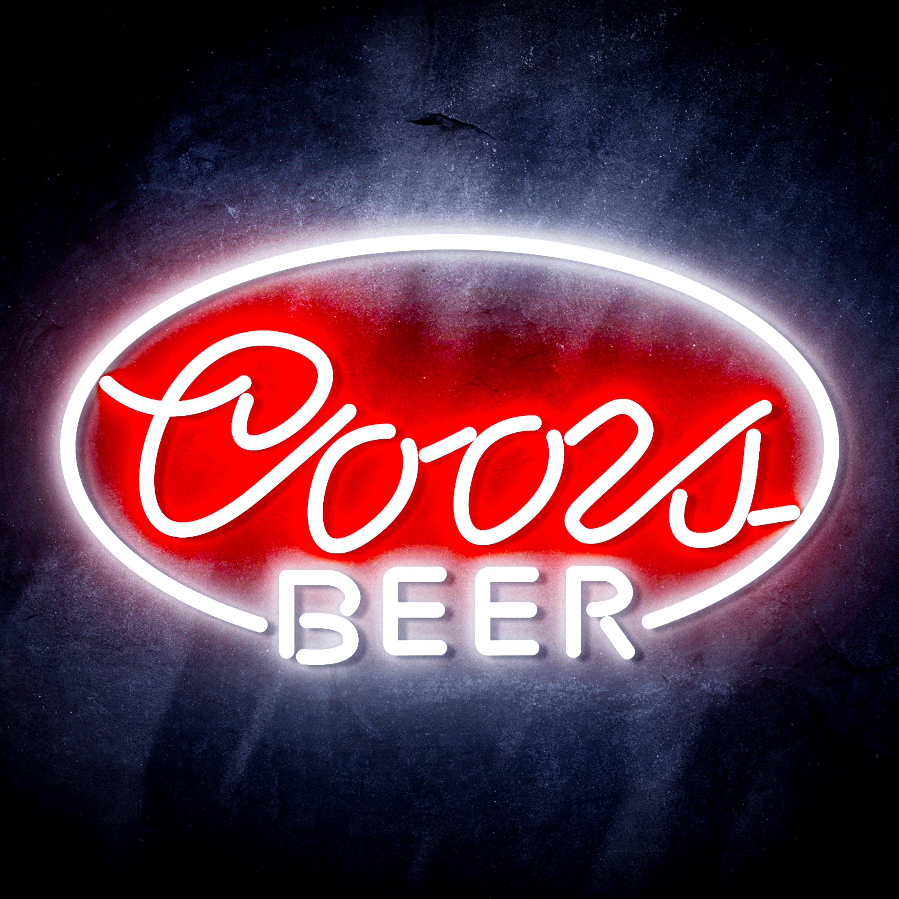 Coors Beer Flex Neon-like LED Sign