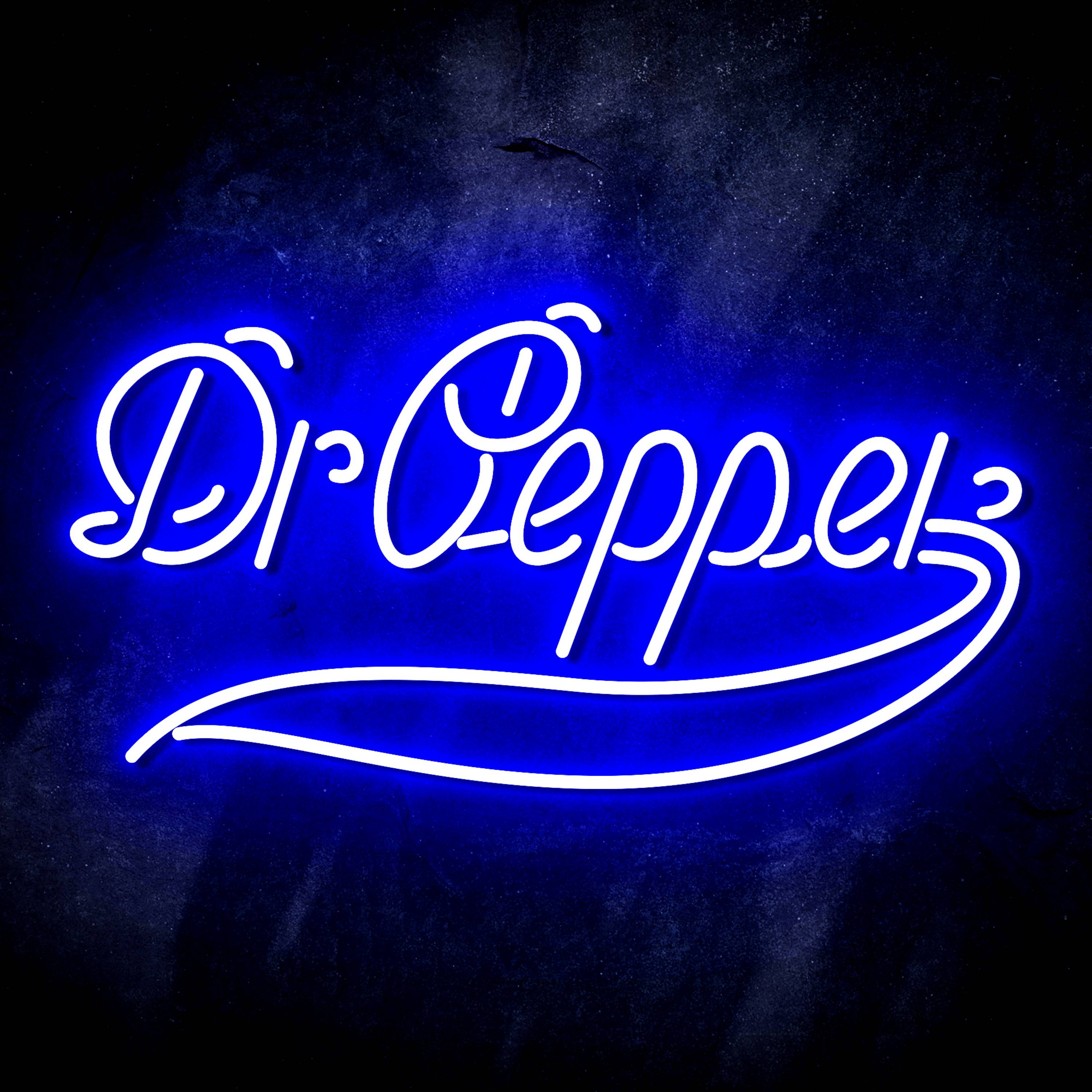 Dr Pepper Flex Neon-like LED Sign