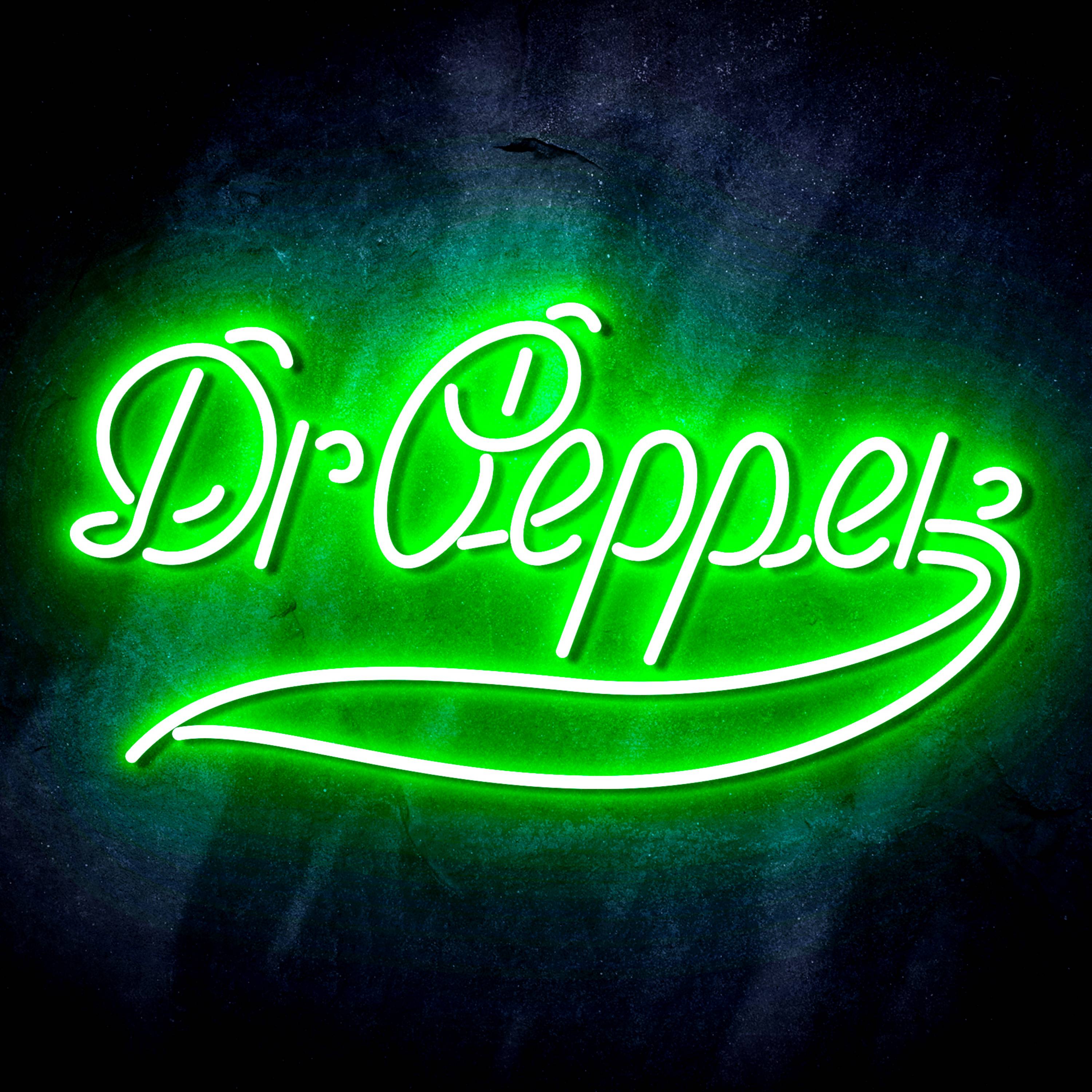 Dr Pepper Flex Neon-like LED Sign