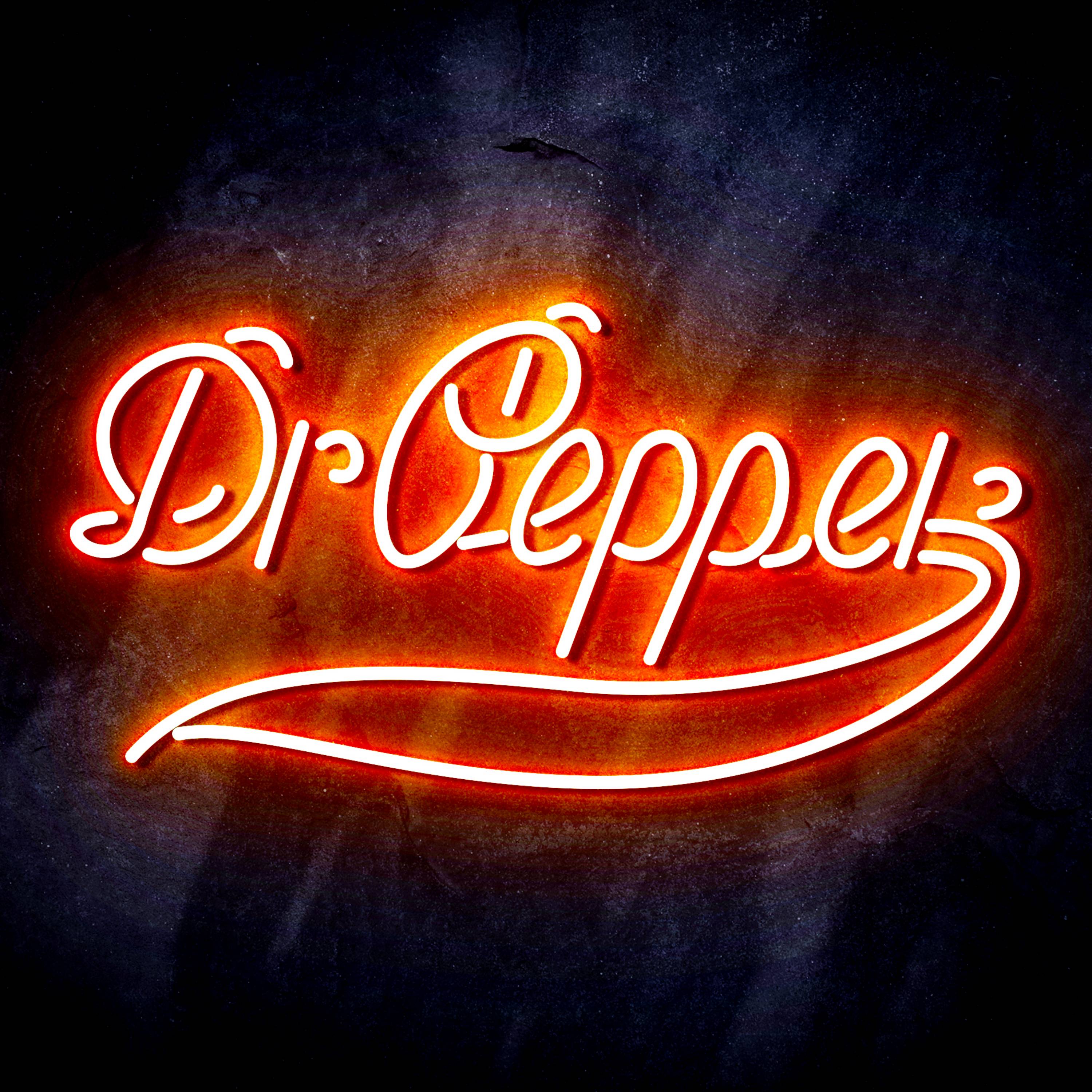 Dr Pepper Flex Neon-like LED Sign