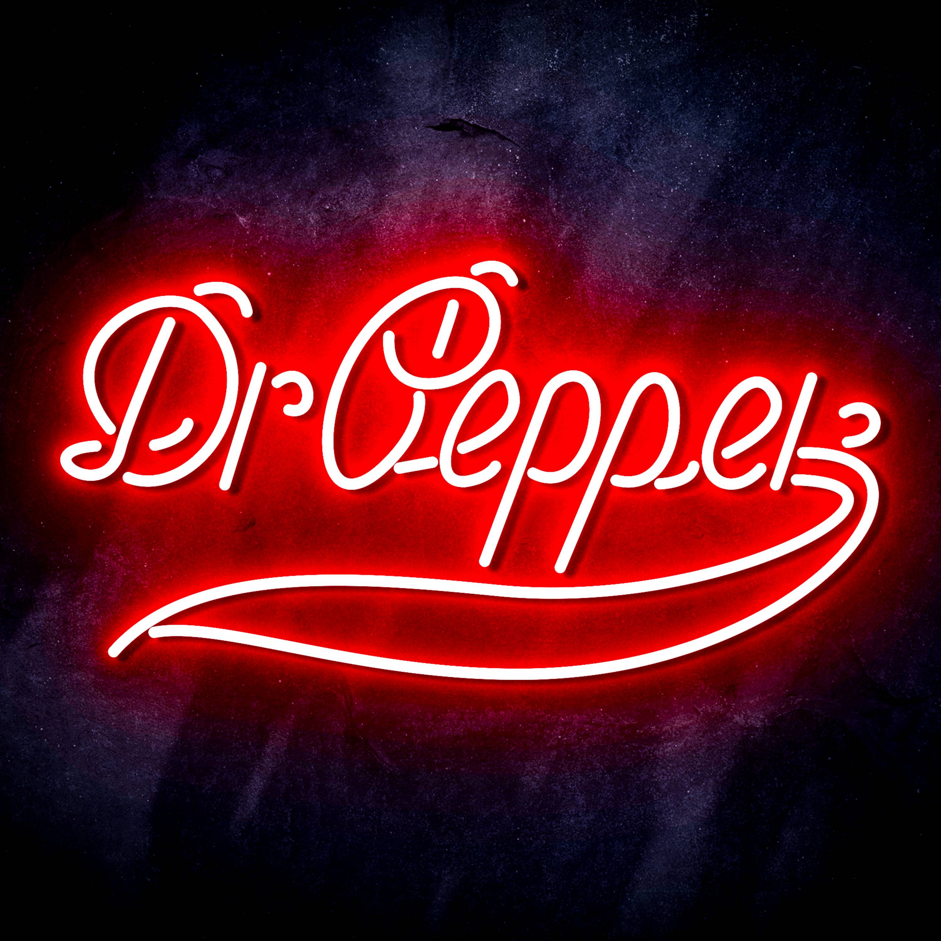 Dr Pepper Flex Neon-like LED Sign