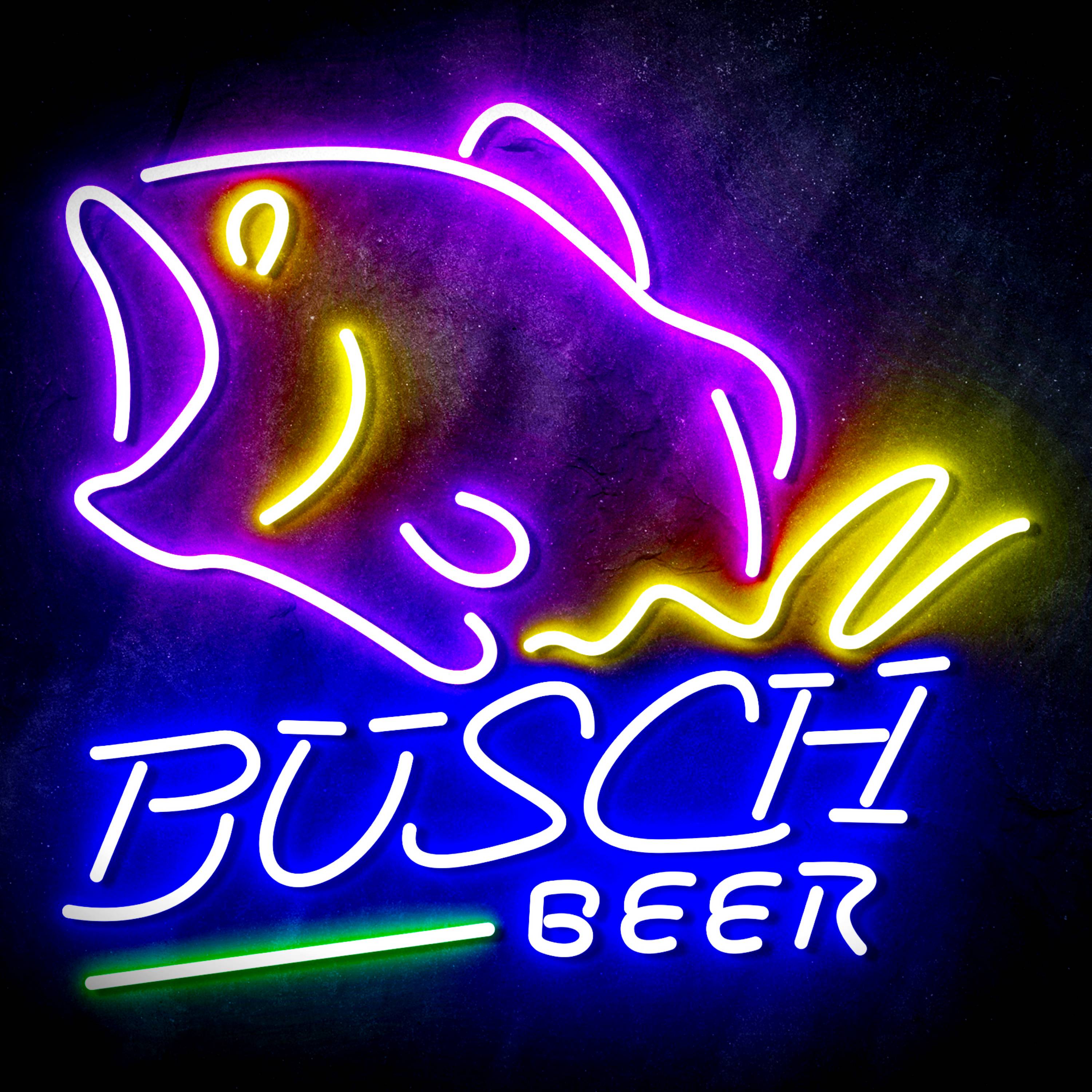 Busch Beer Fish Flex Neon-like LED Sign