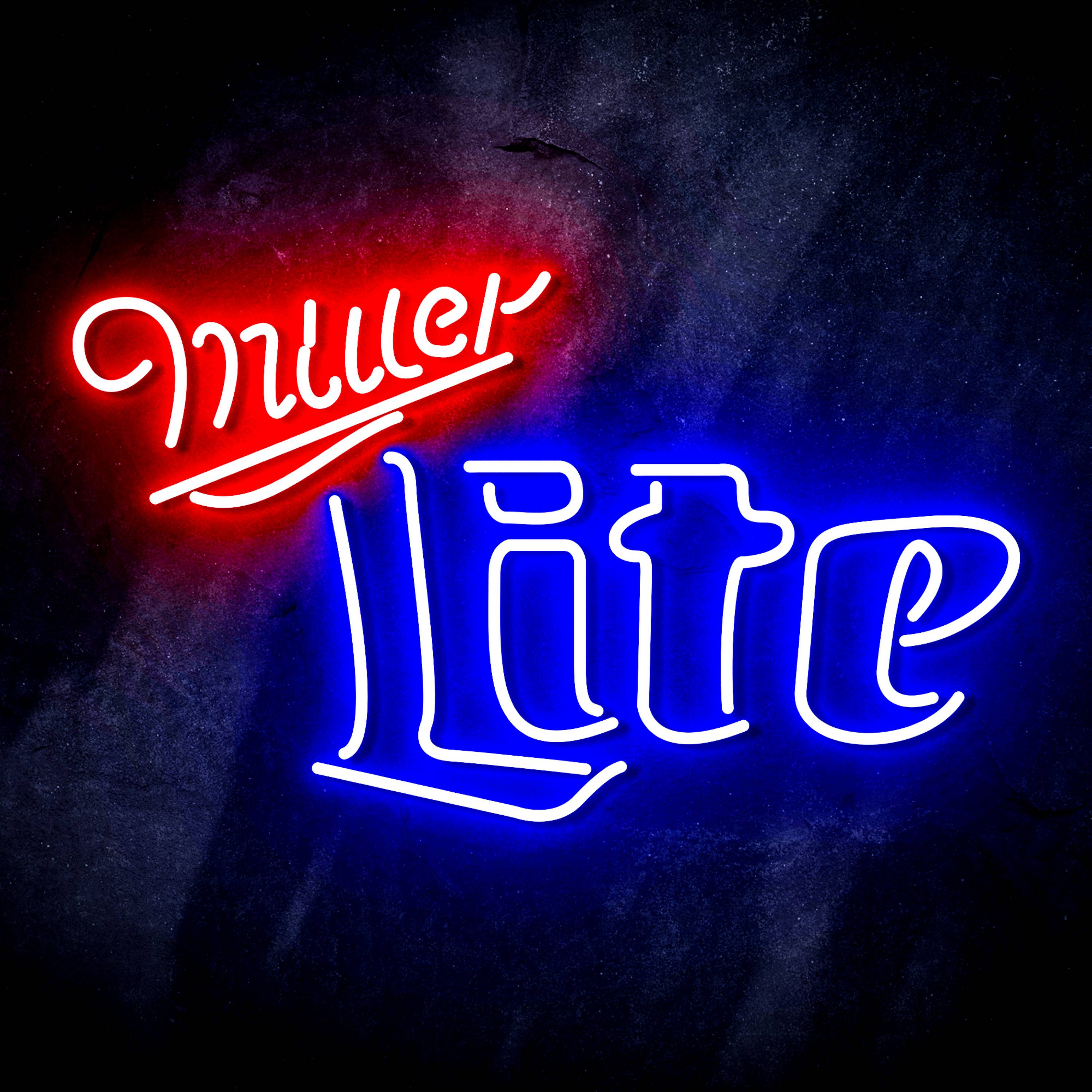 Miller Lite Flex Neon-like LED Sign