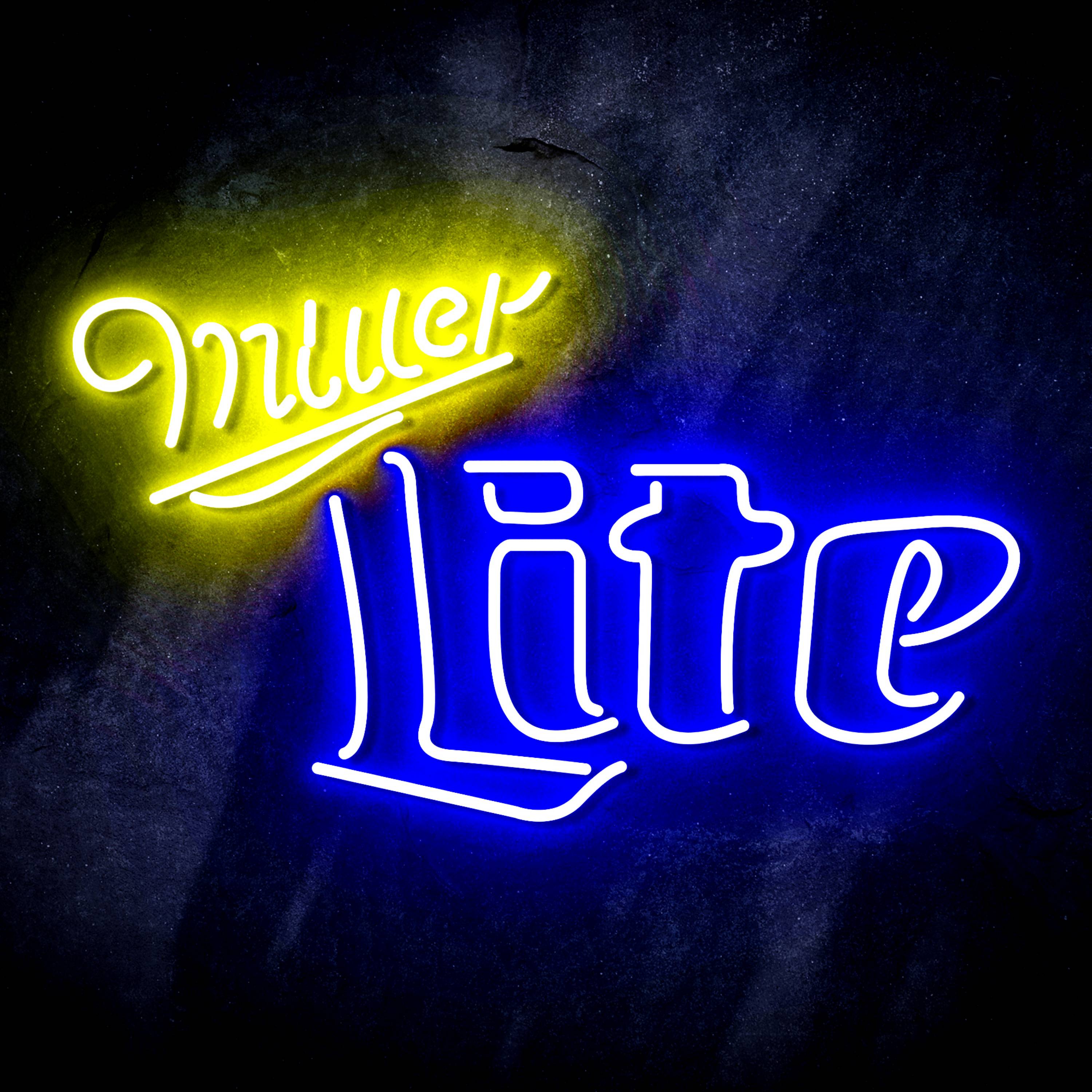 Miller Lite Flex Neon-like LED Sign