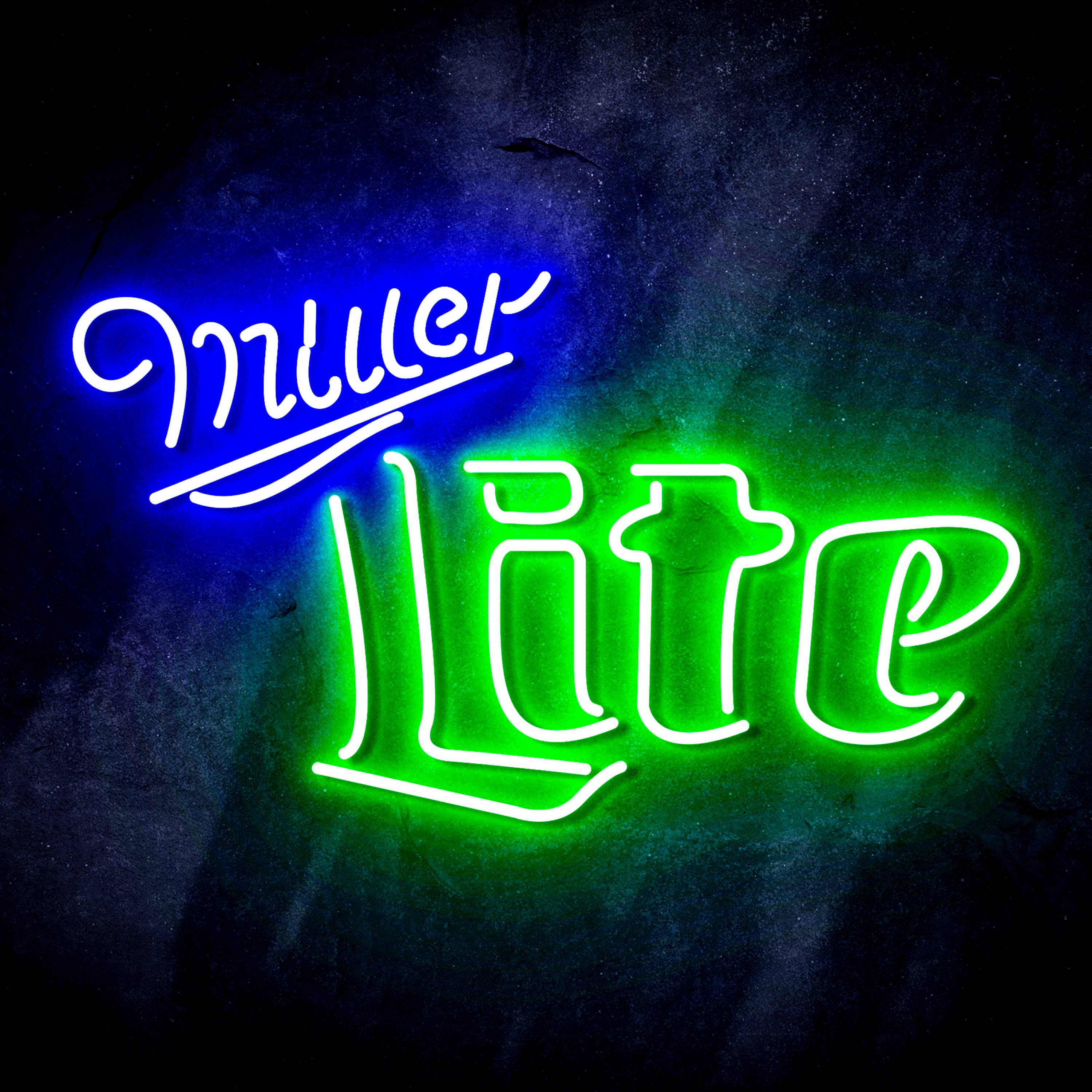 Miller Lite Flex Neon-like LED Sign