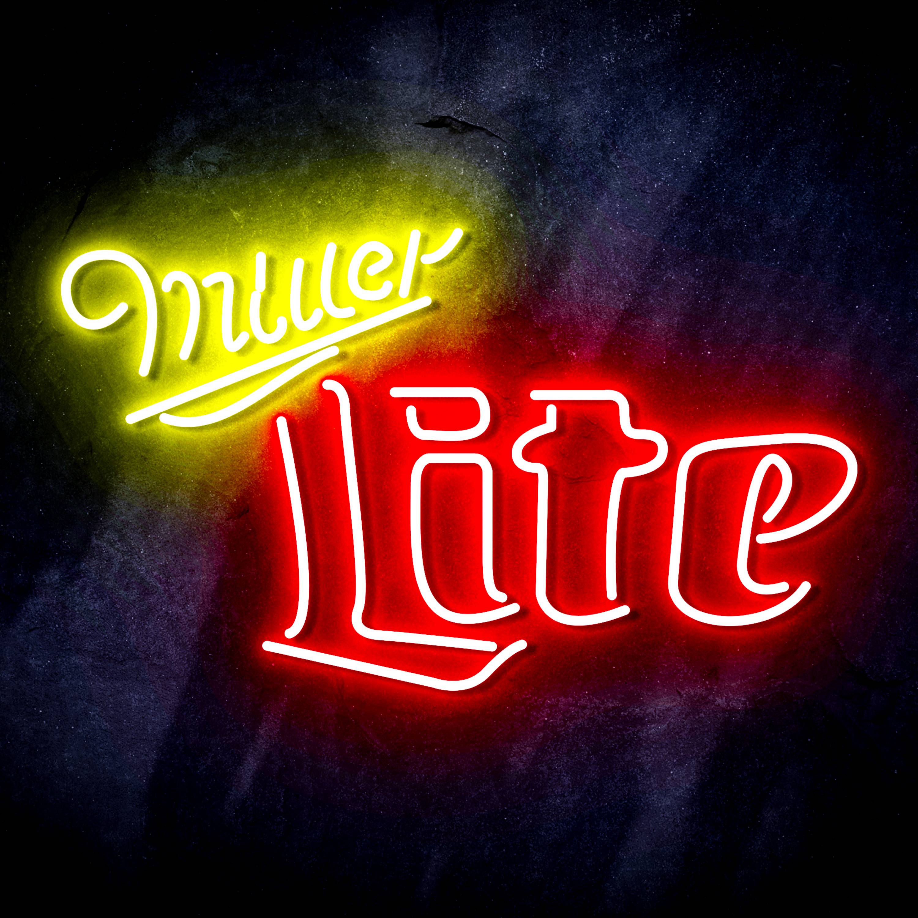 Miller Lite Flex Neon-like LED Sign