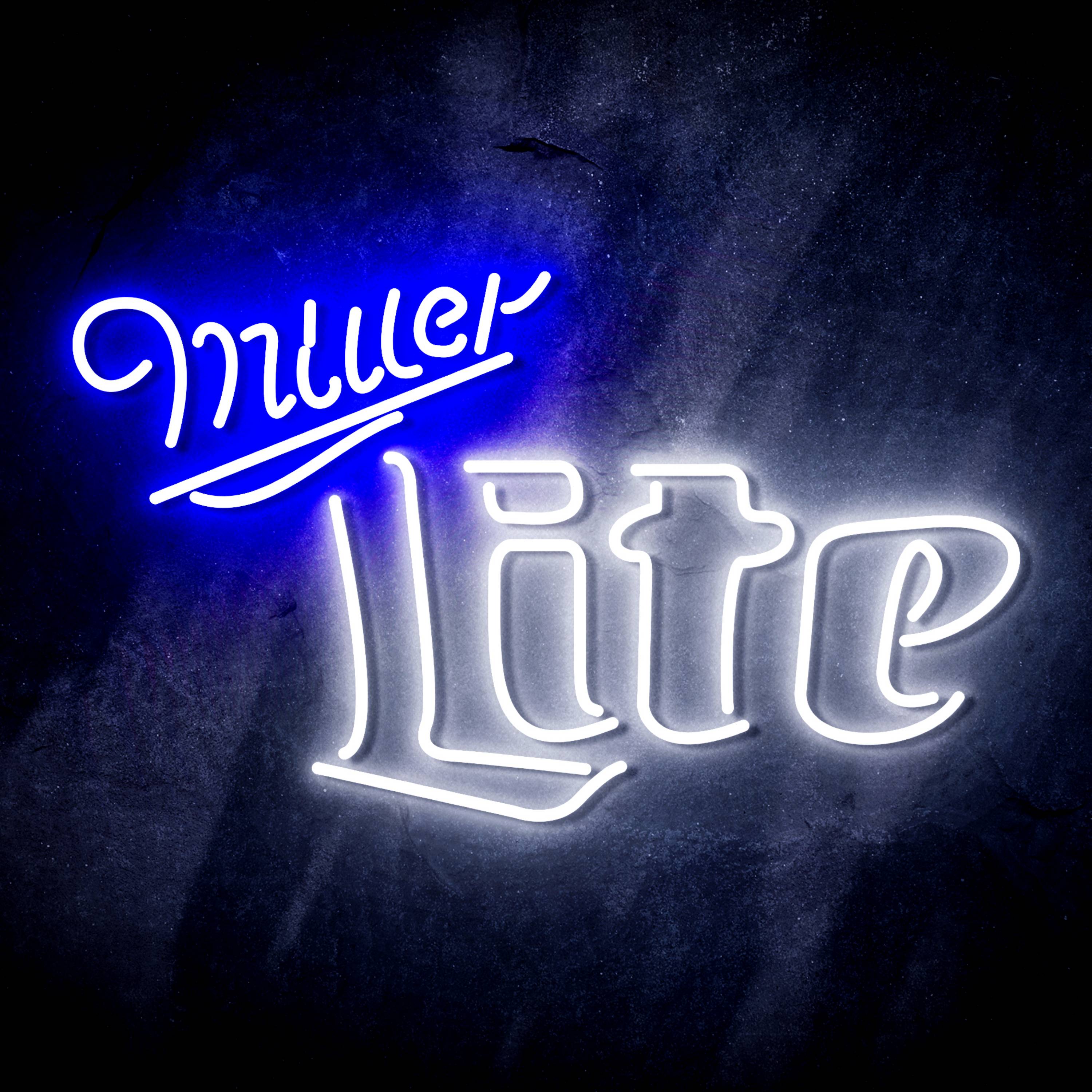 Miller Lite Flex Neon-like LED Sign