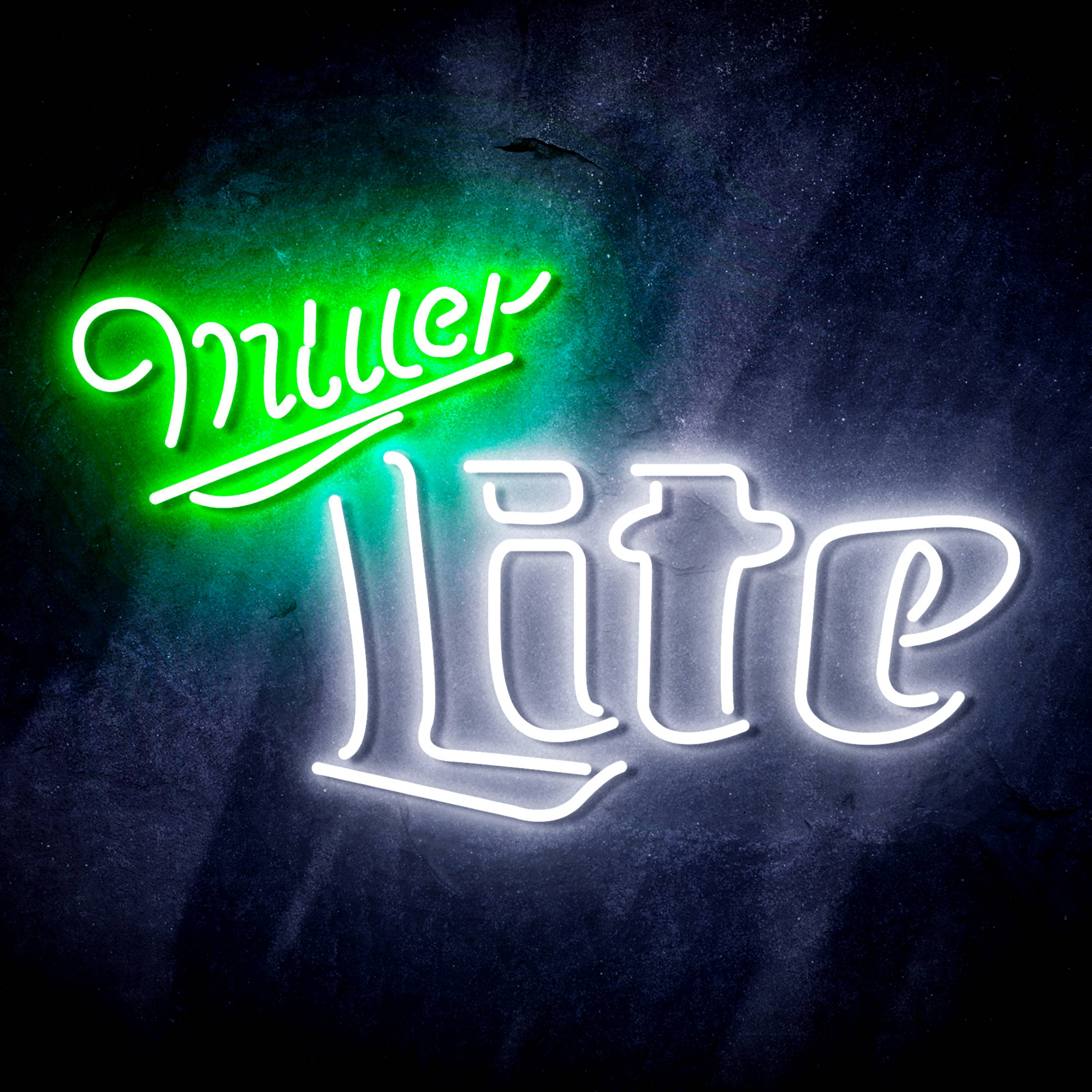 Miller Lite Flex Neon-like LED Sign