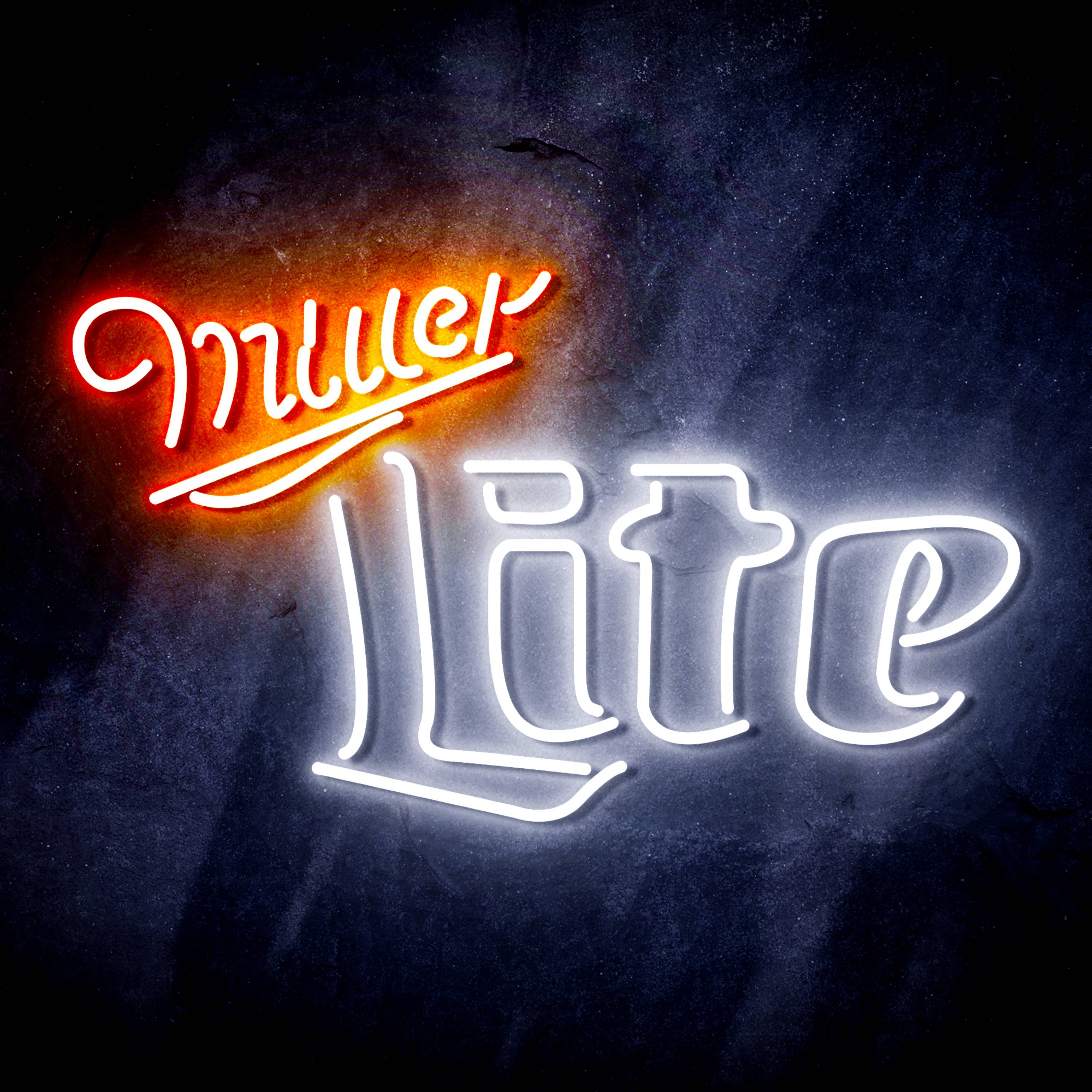 Miller Lite Flex Neon-like LED Sign