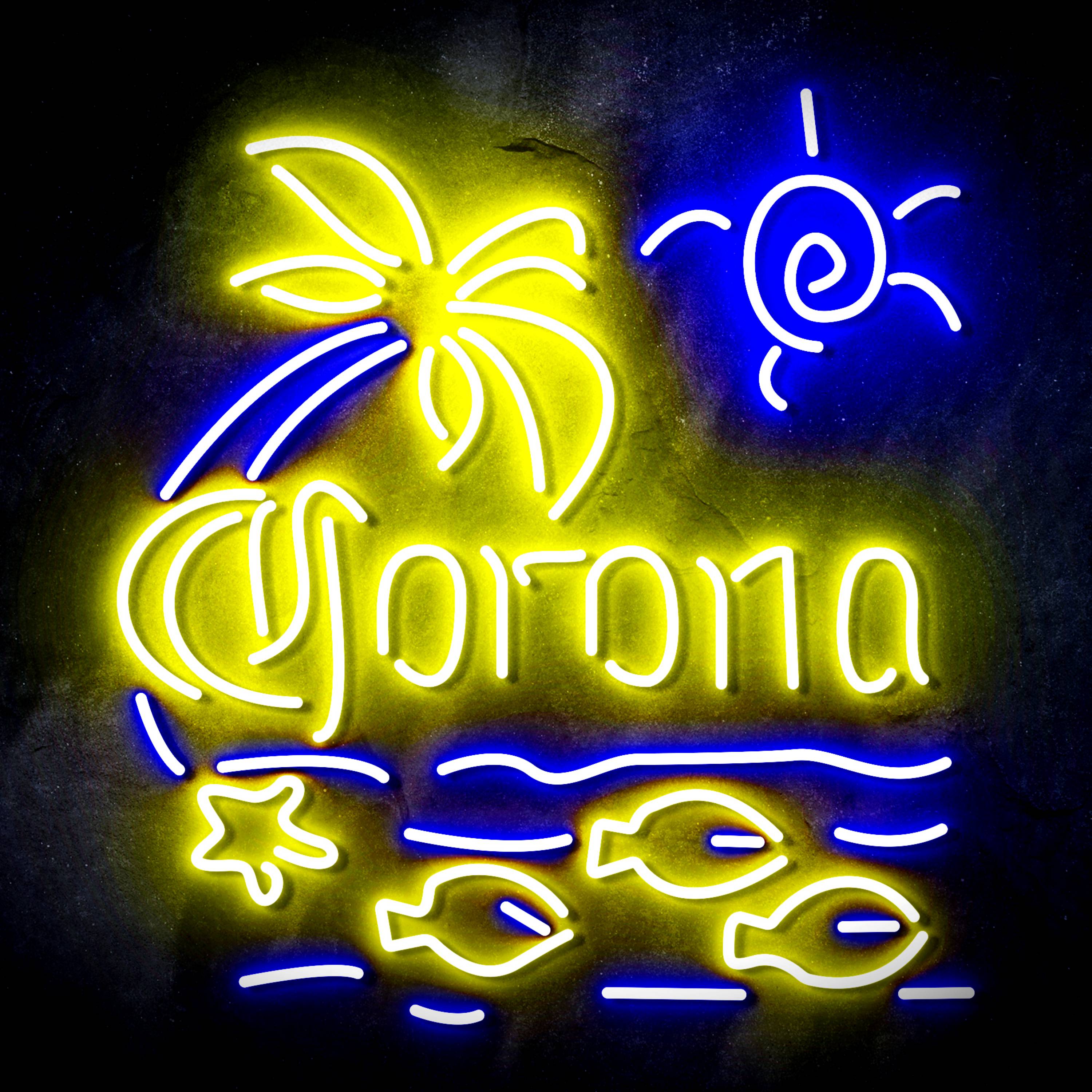 Corona Beach Flex Neon-like LED Sign