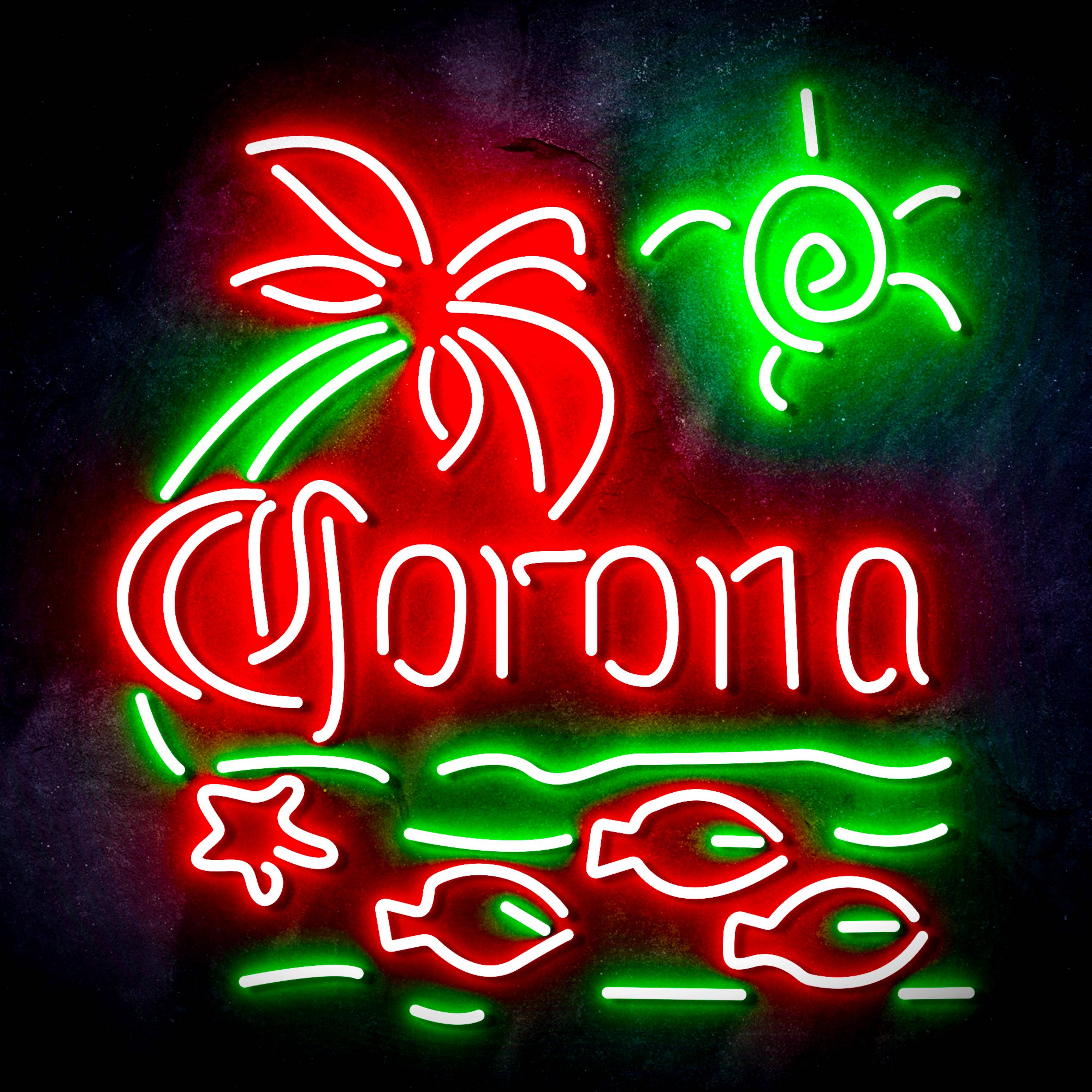 Corona Beach Flex Neon-like LED Sign