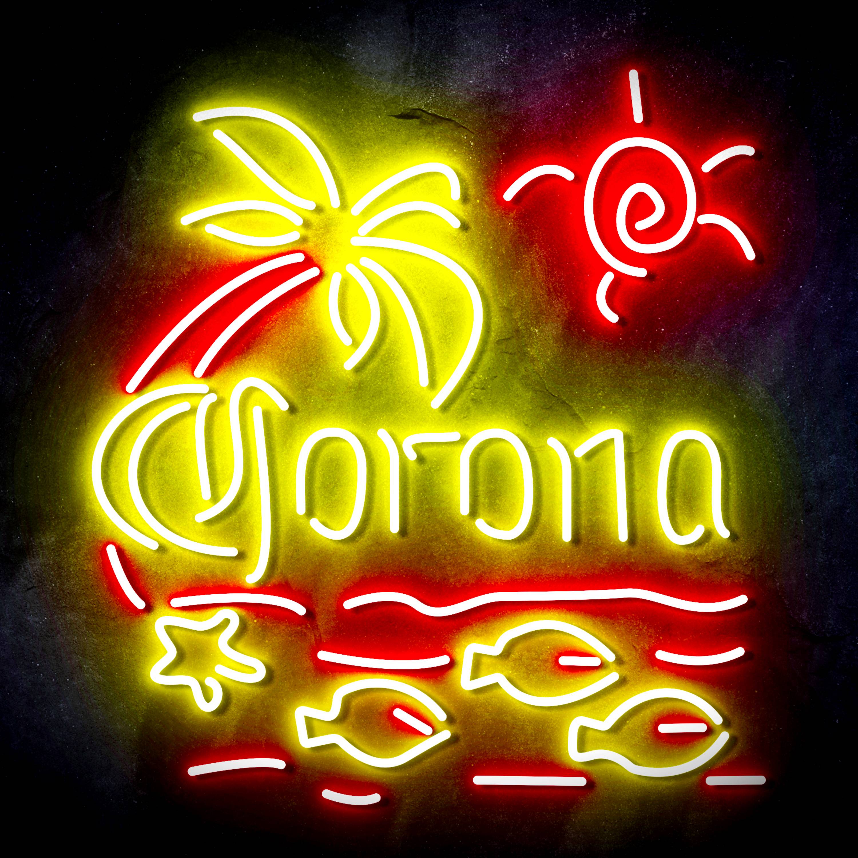 Corona Beach Flex Neon-like LED Sign