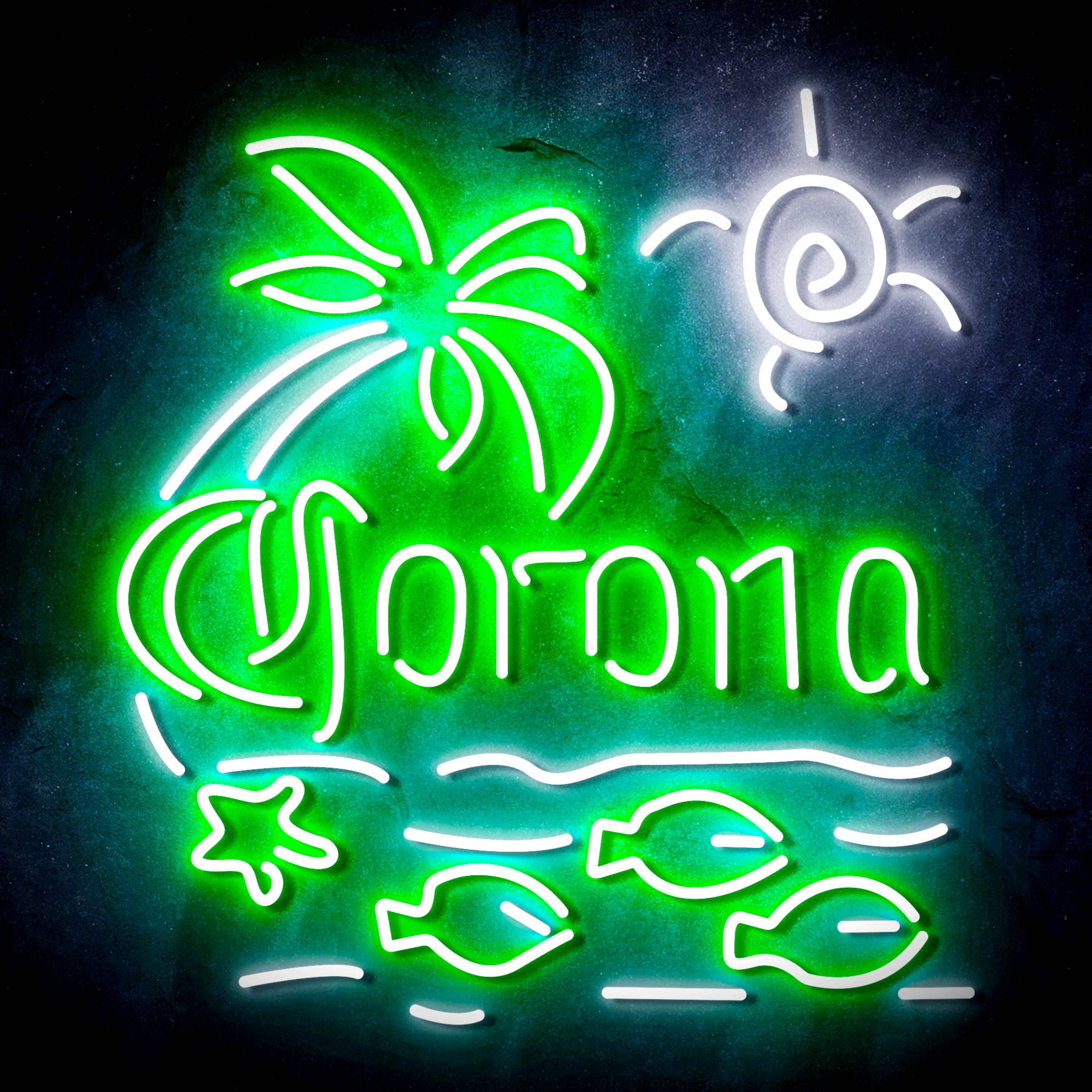 Corona Beach Flex Neon-like LED Sign