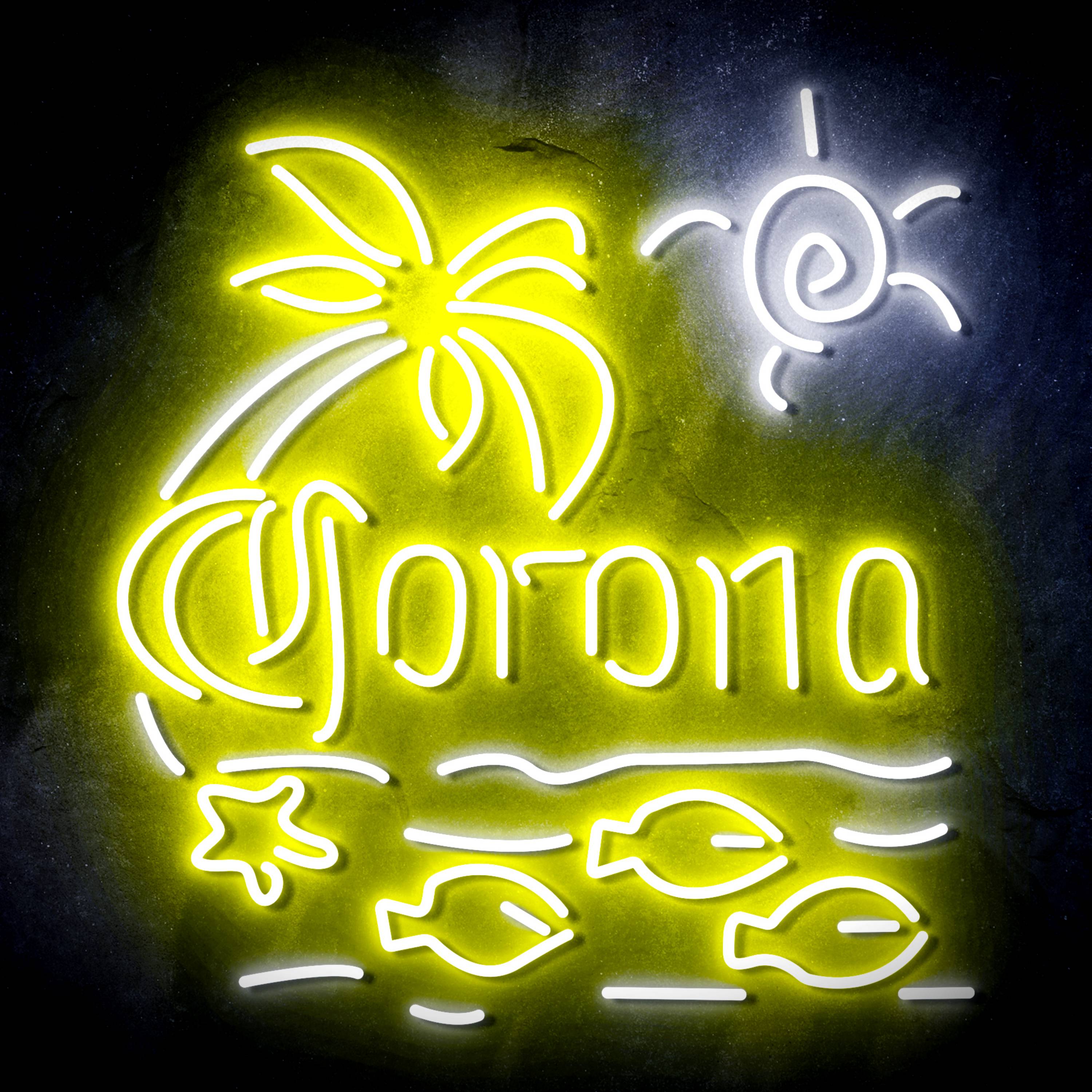 Corona Beach Flex Neon-like LED Sign