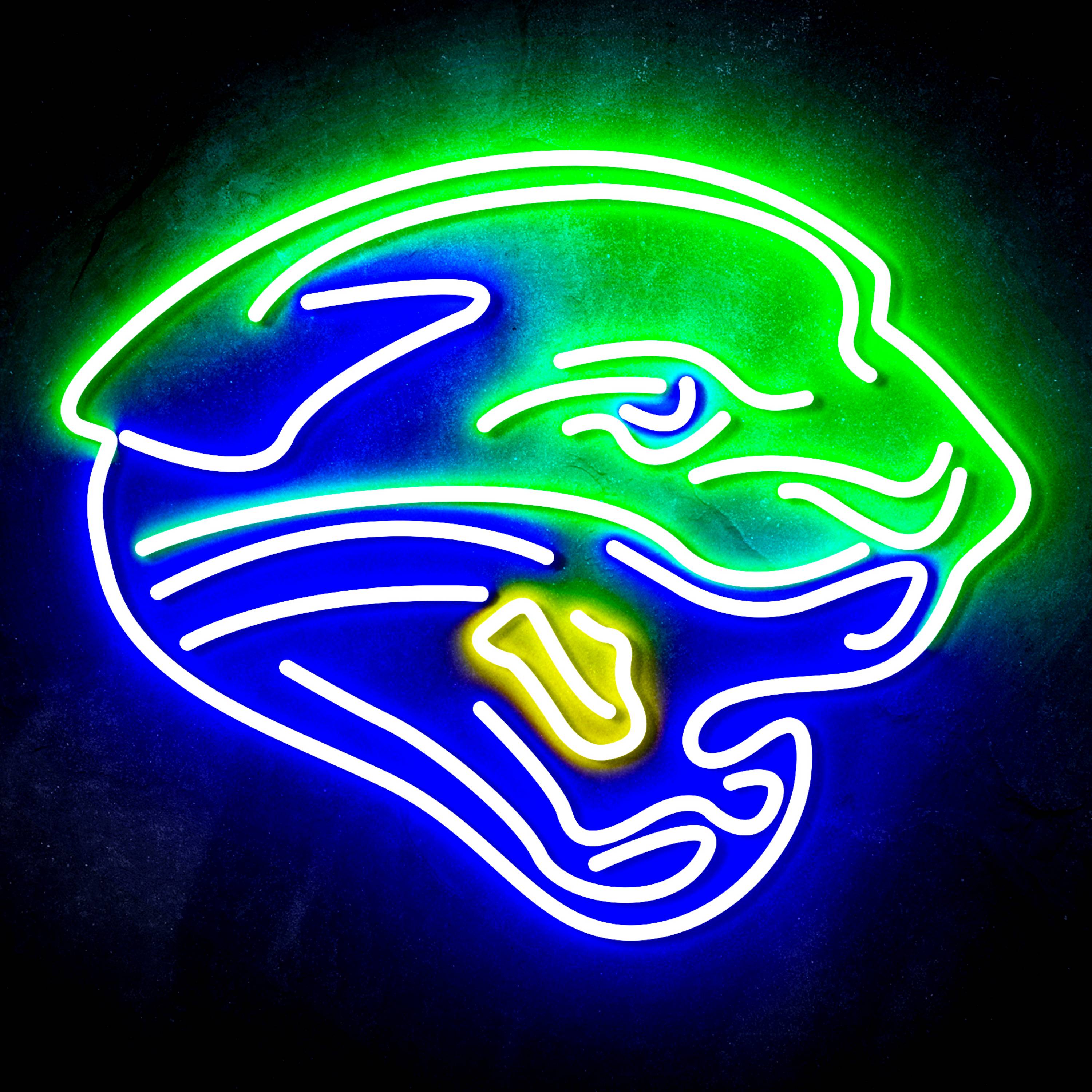 NFL Jacksonville Jaguars Flex Neon-like LED Sign