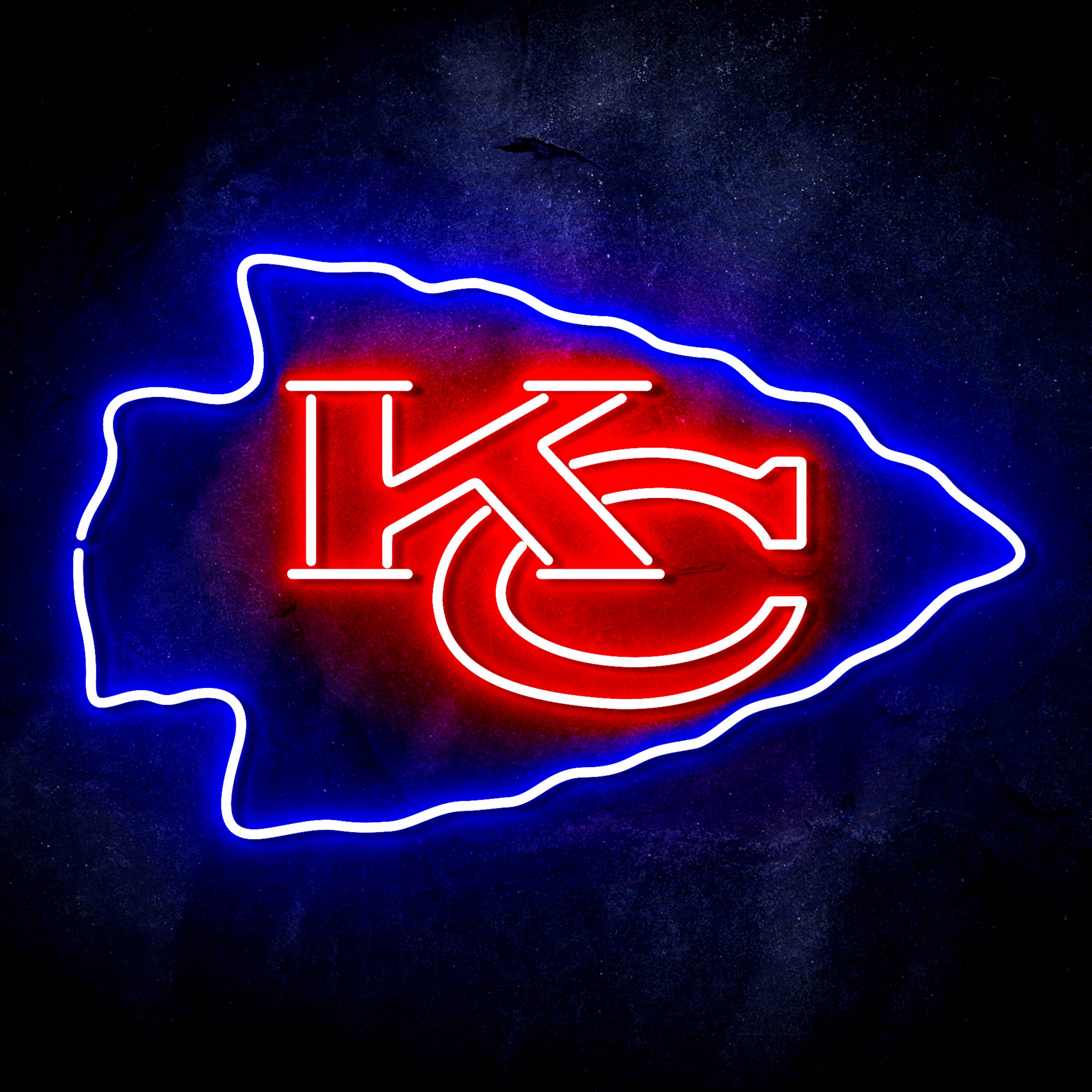 NFL Kansas City Chiefs Flex Neon-like LED Sign