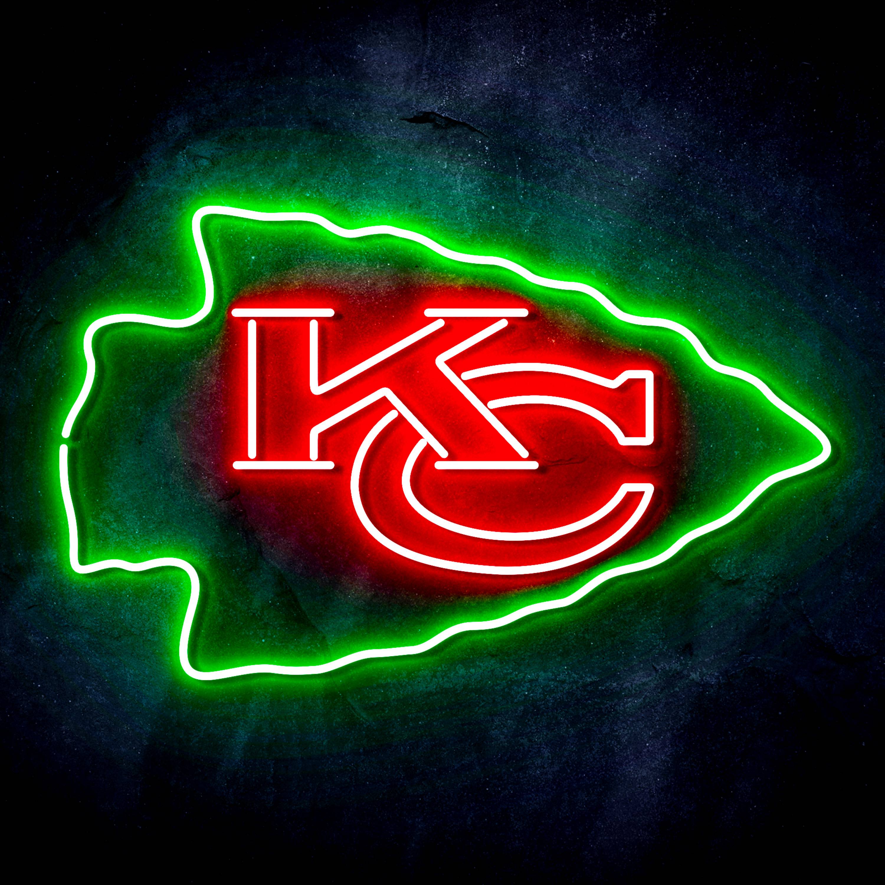 NFL Kansas City Chiefs Flex Neon-like LED Sign