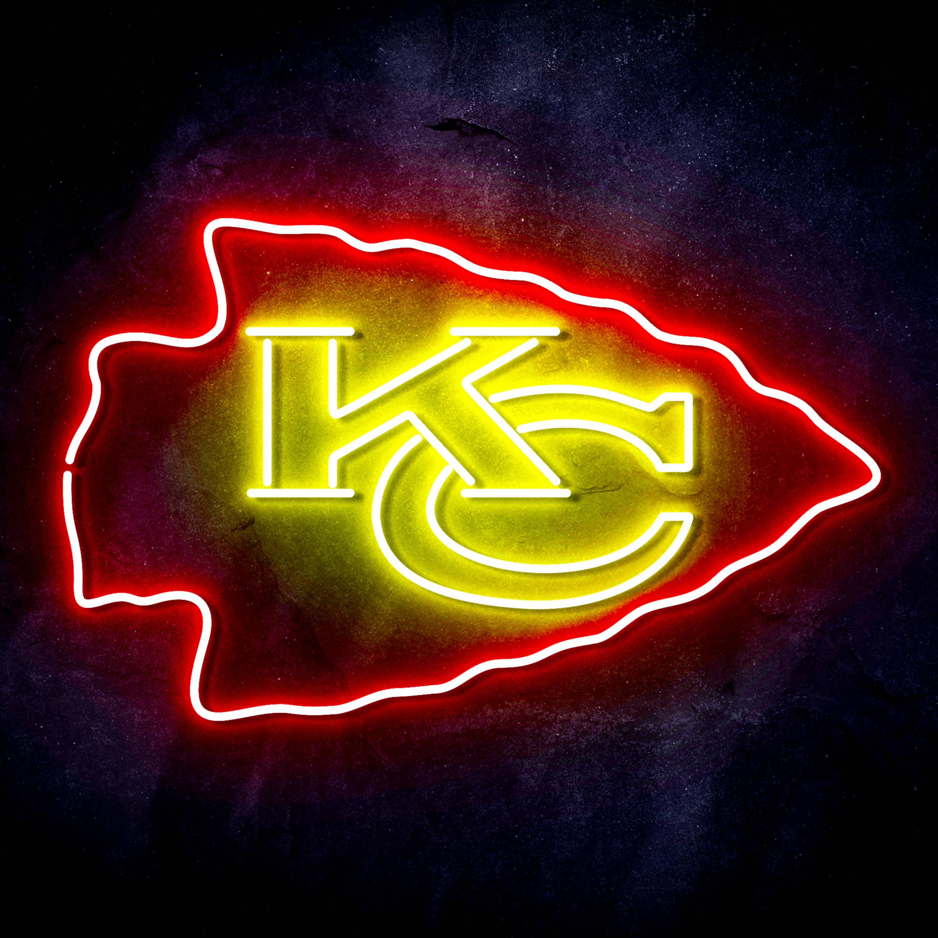 NFL Kansas City Chiefs Flex Neon-like LED Sign