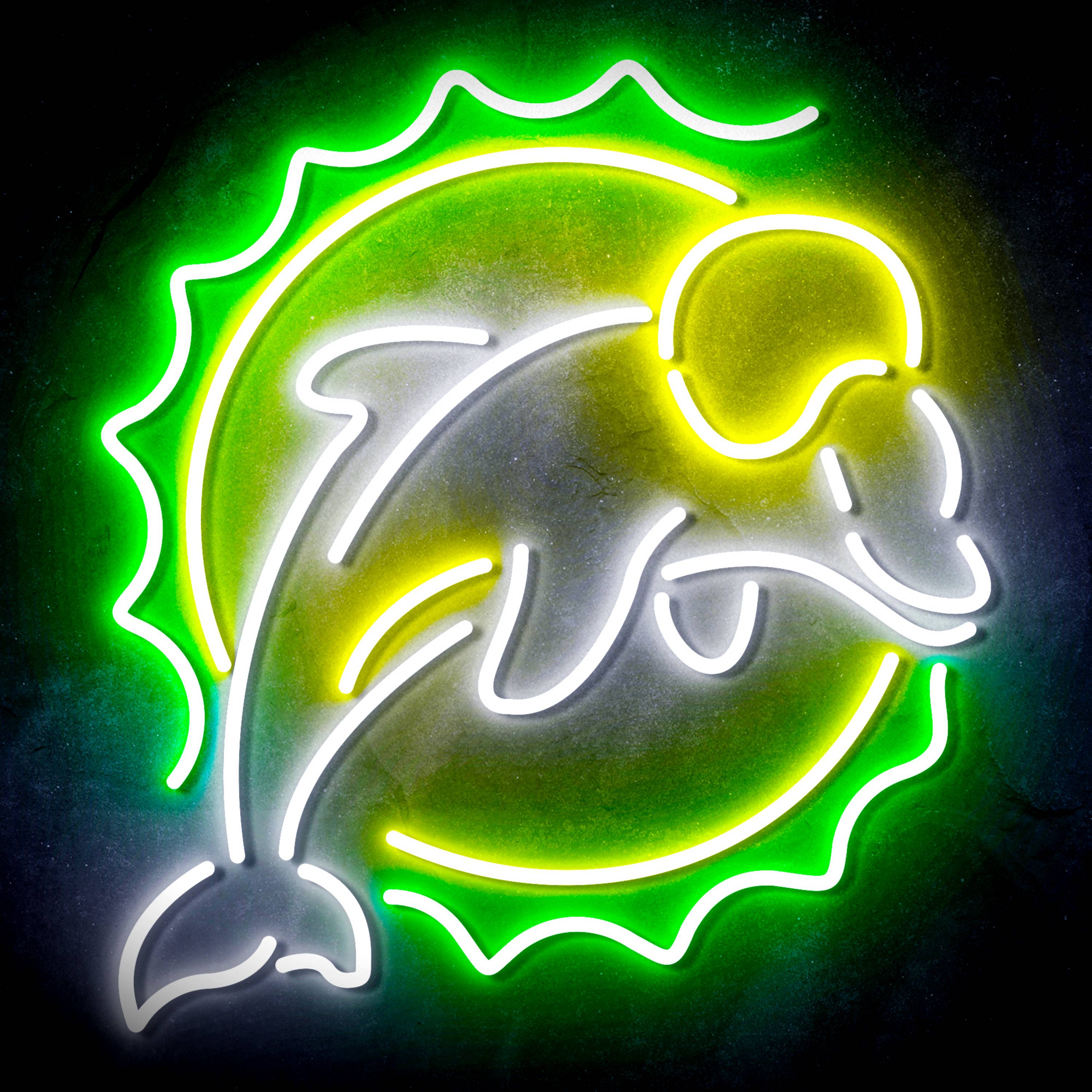 NFL Miami Dolphins Flex Neon-like LED Sign