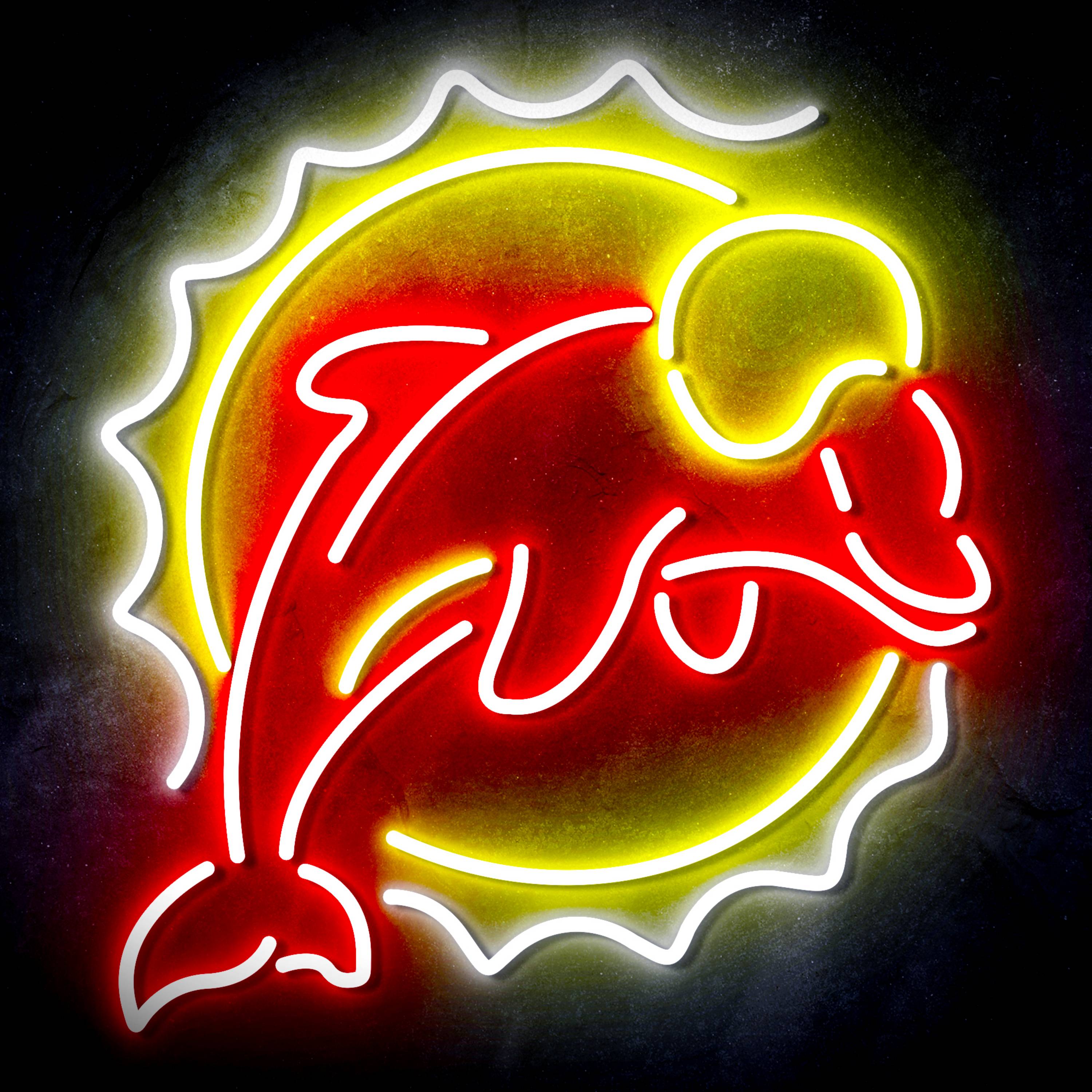 NFL Miami Dolphins Flex Neon-like LED Sign