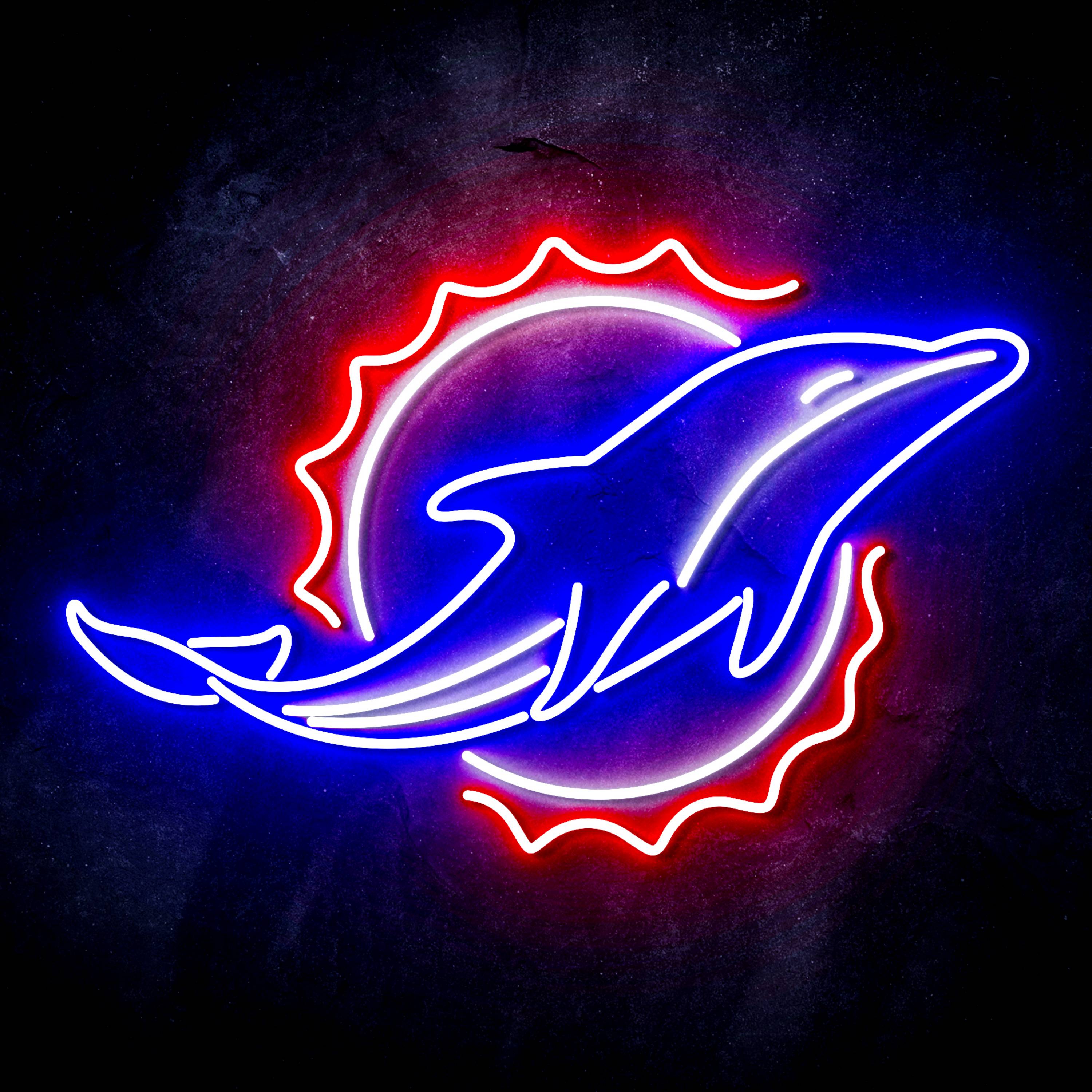 NFL Miami Dolphins Flex Neon-like LED Sign