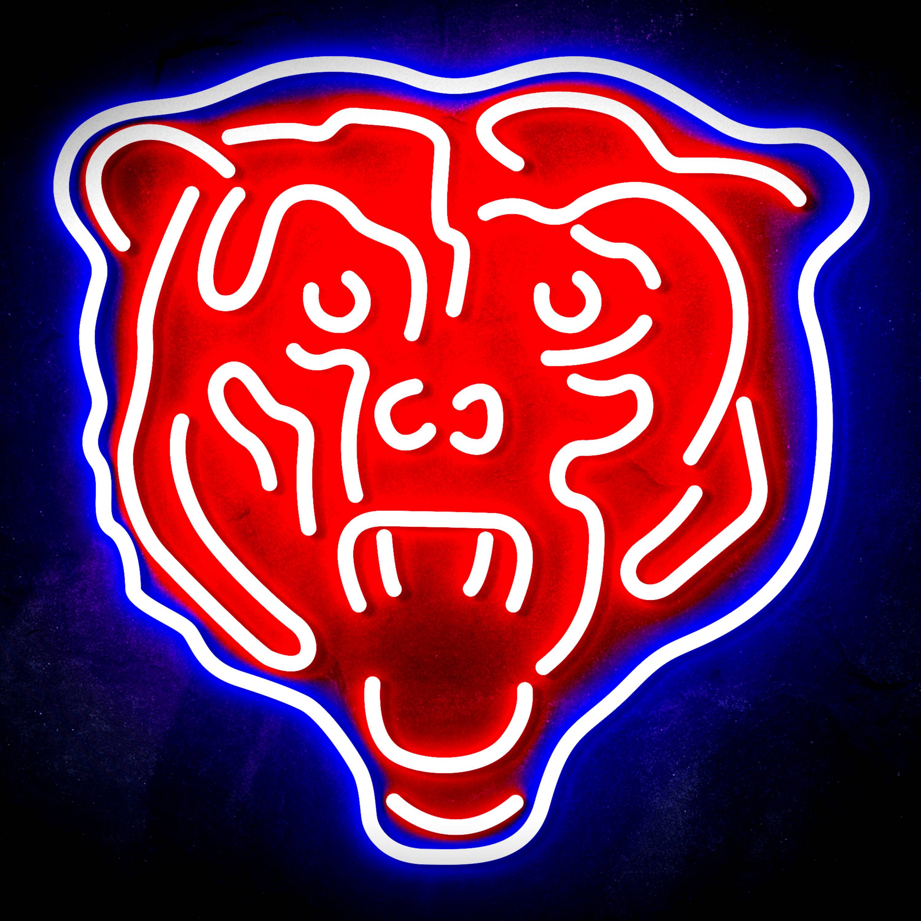 NFL Chicago Bears Flex Neon-like LED Sign