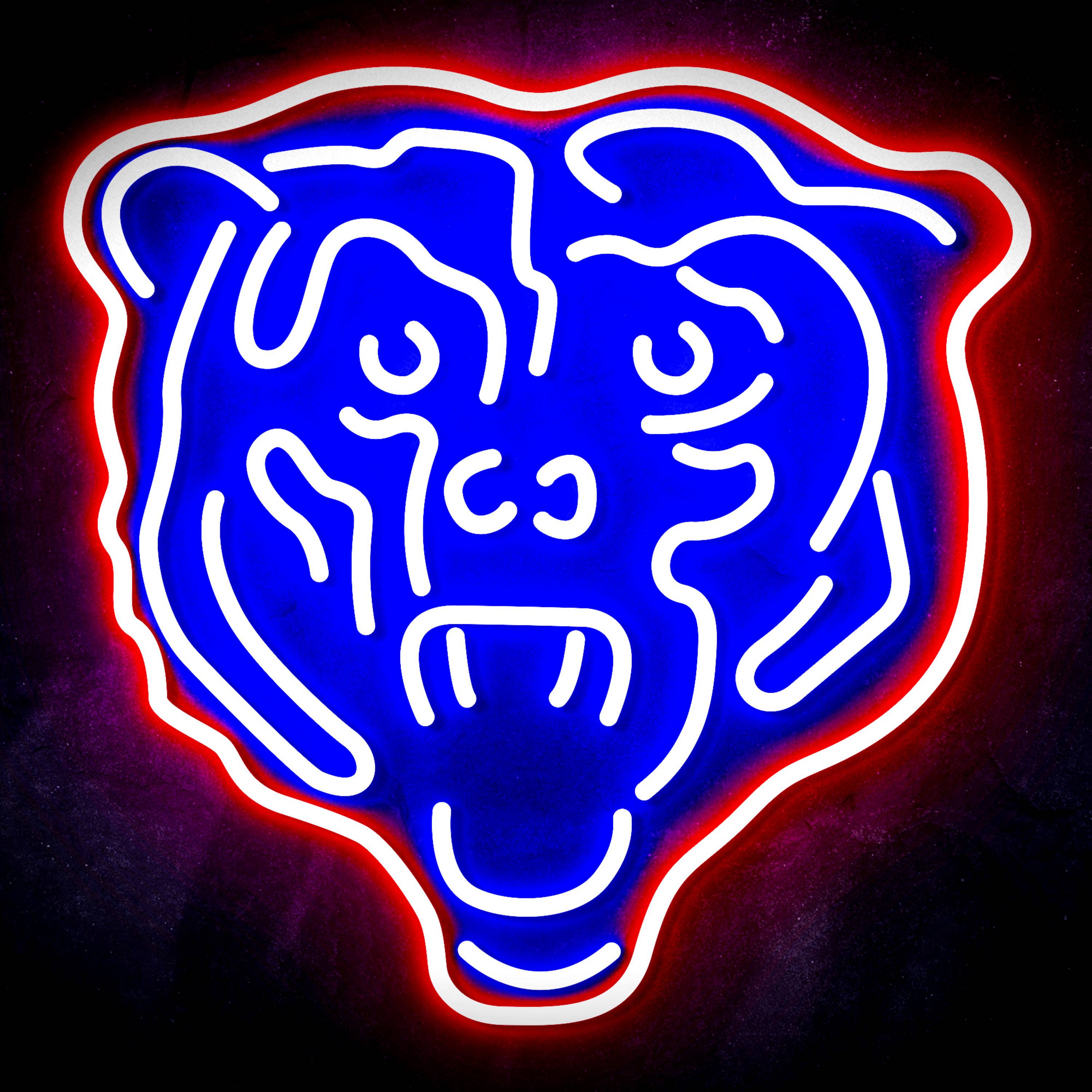 NFL Chicago Bears Flex Neon-like LED Sign