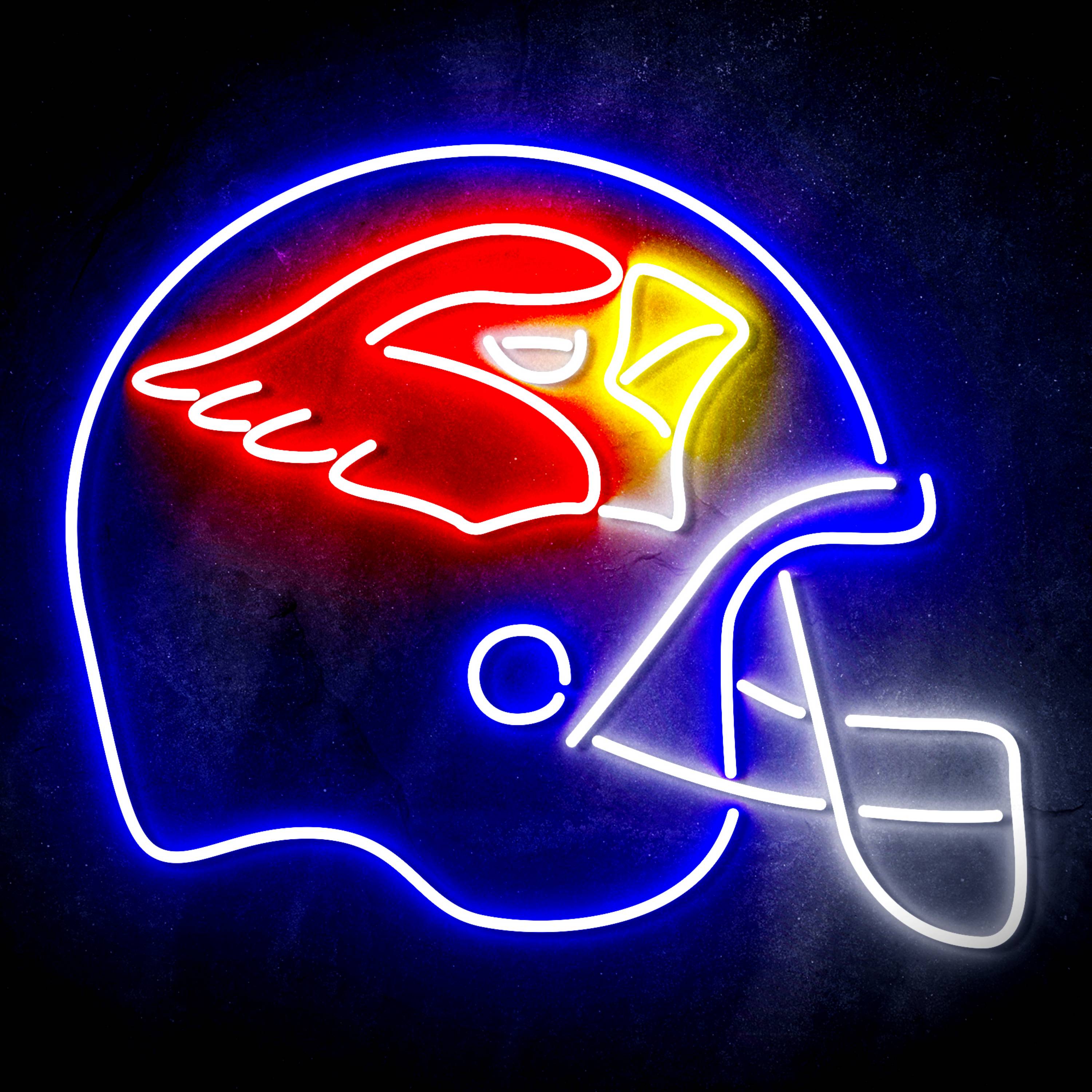 NFL Helmet Arizona Cardinals Flex Neon-like LED Sign