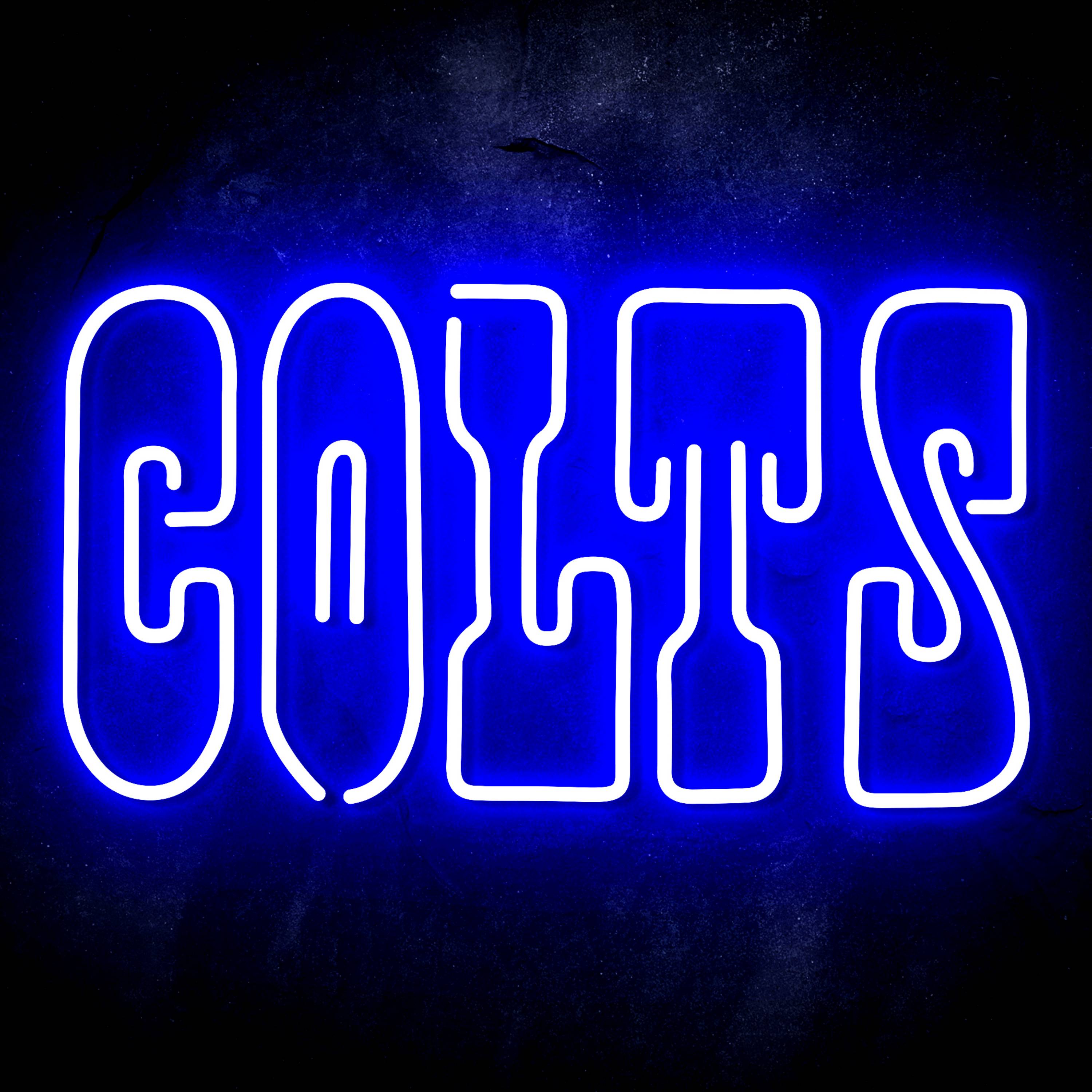 NFL Indianapolis Colts Flex Neon-like LED Sign