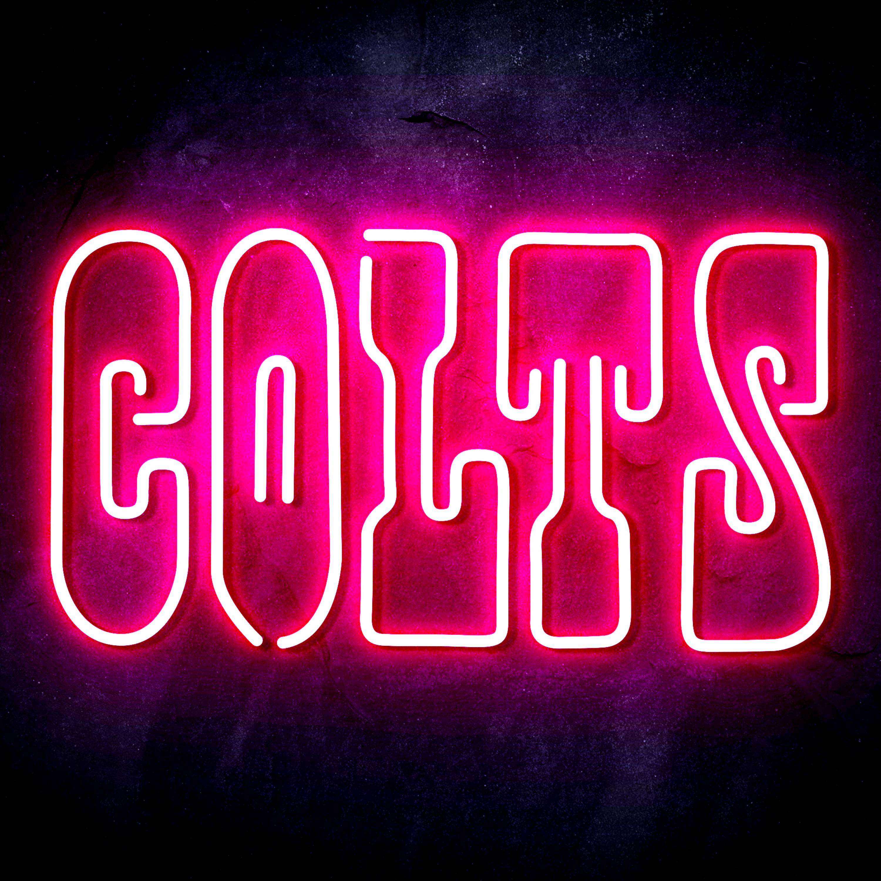 NFL Indianapolis Colts Flex Neon-like LED Sign