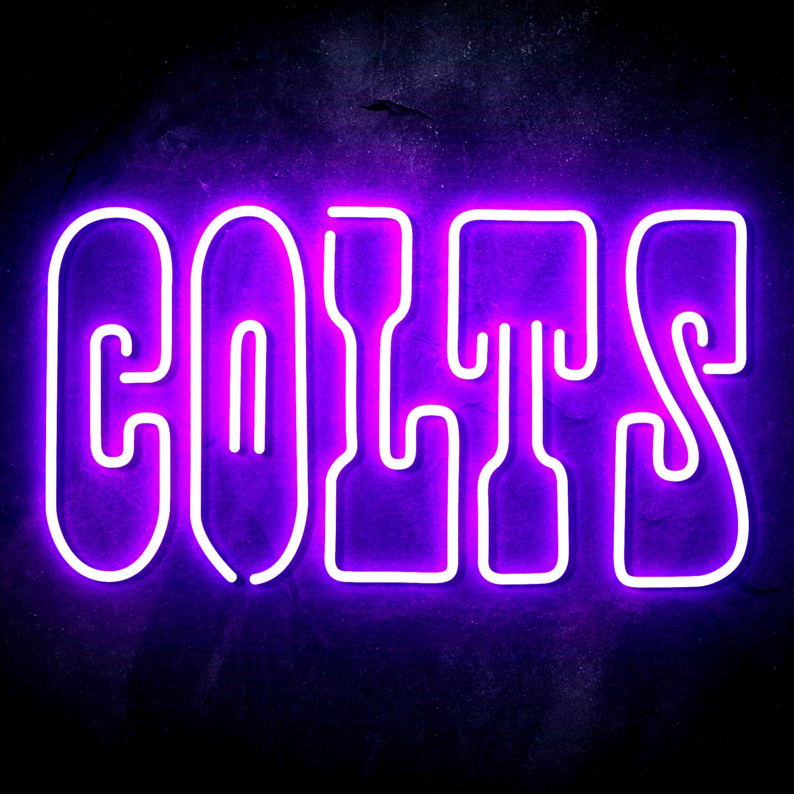 NFL Indianapolis Colts Flex Neon-like LED Sign