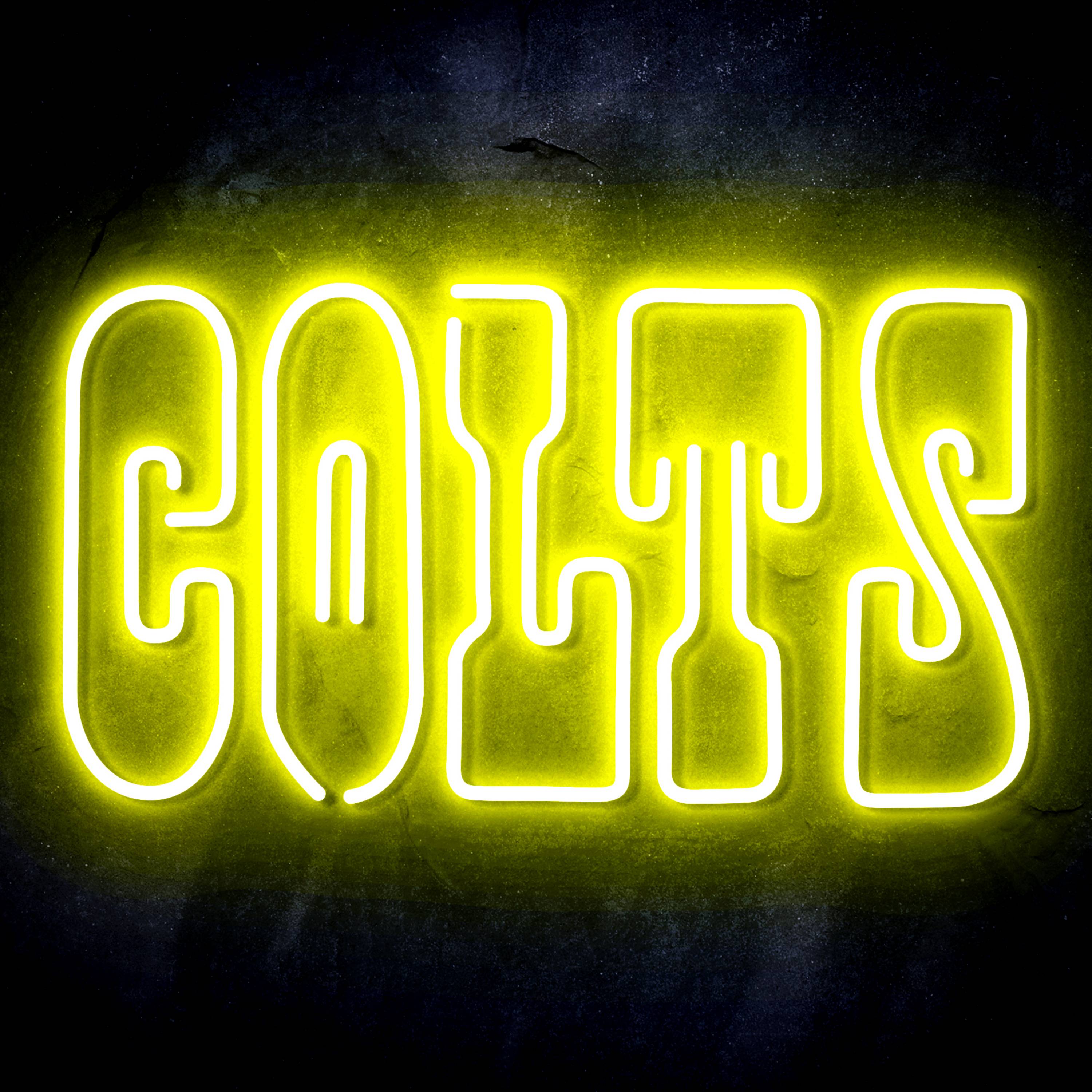 NFL Indianapolis Colts Flex Neon-like LED Sign