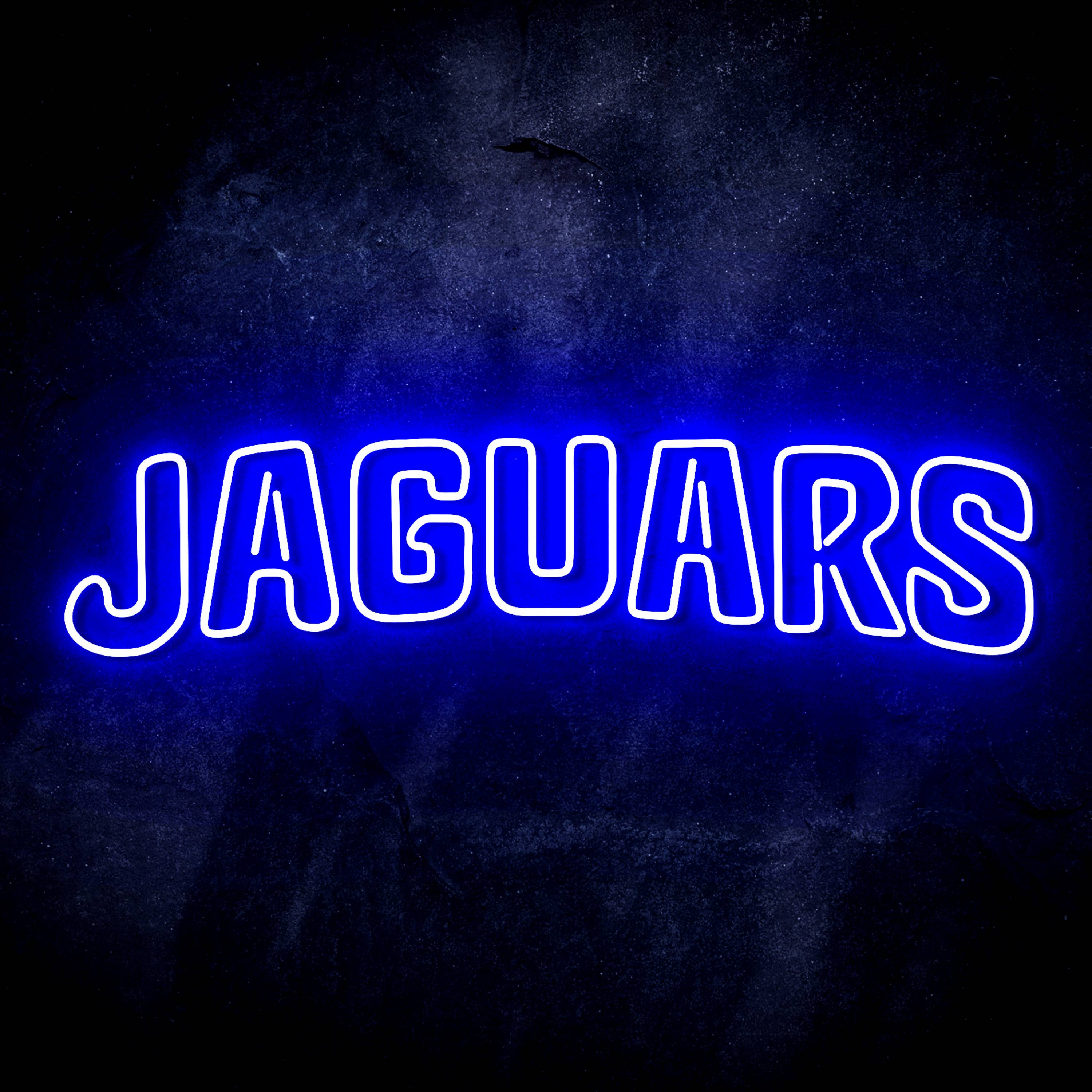 NFL JAGUARS Flex Neon-like LED Sign