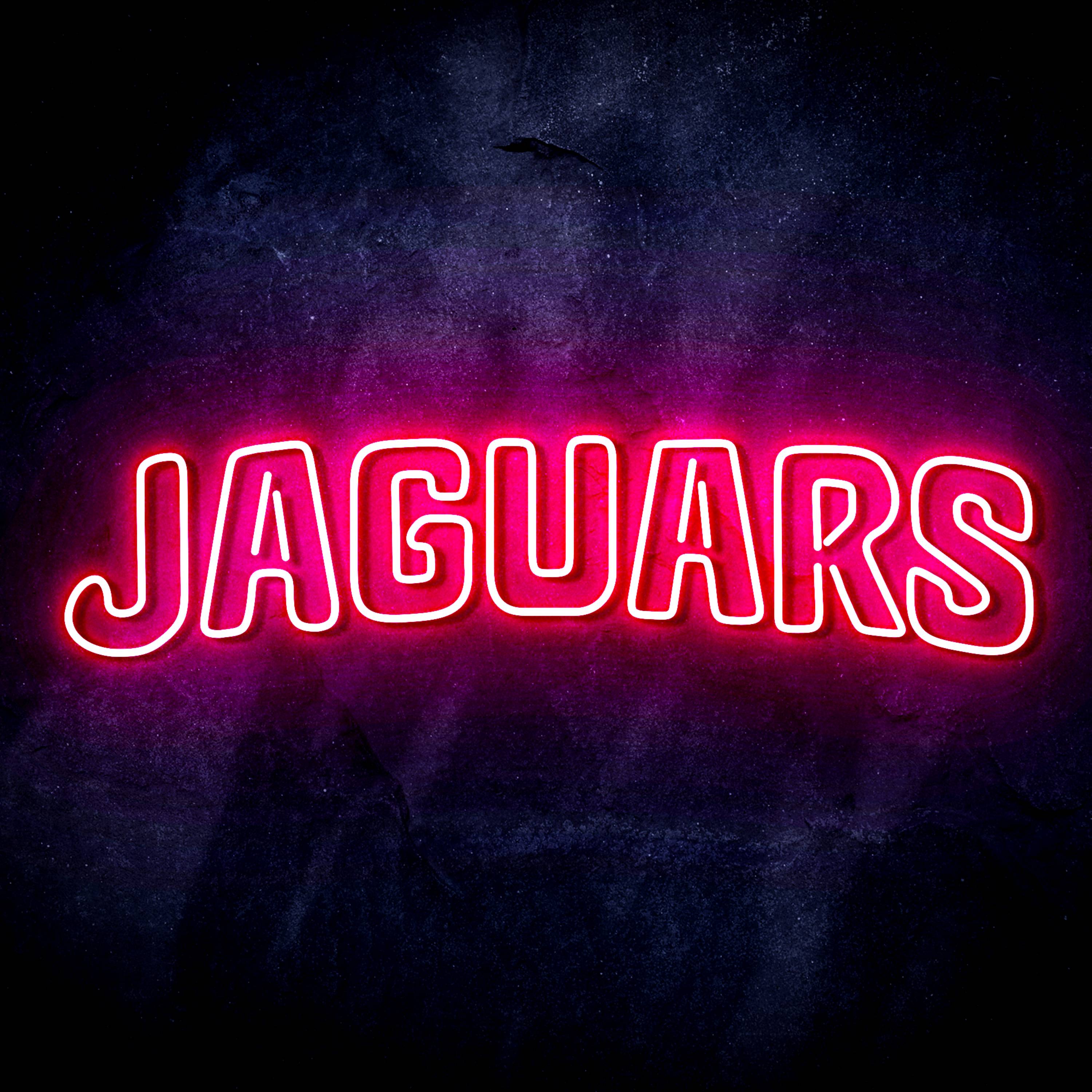 NFL JAGUARS Flex Neon-like LED Sign