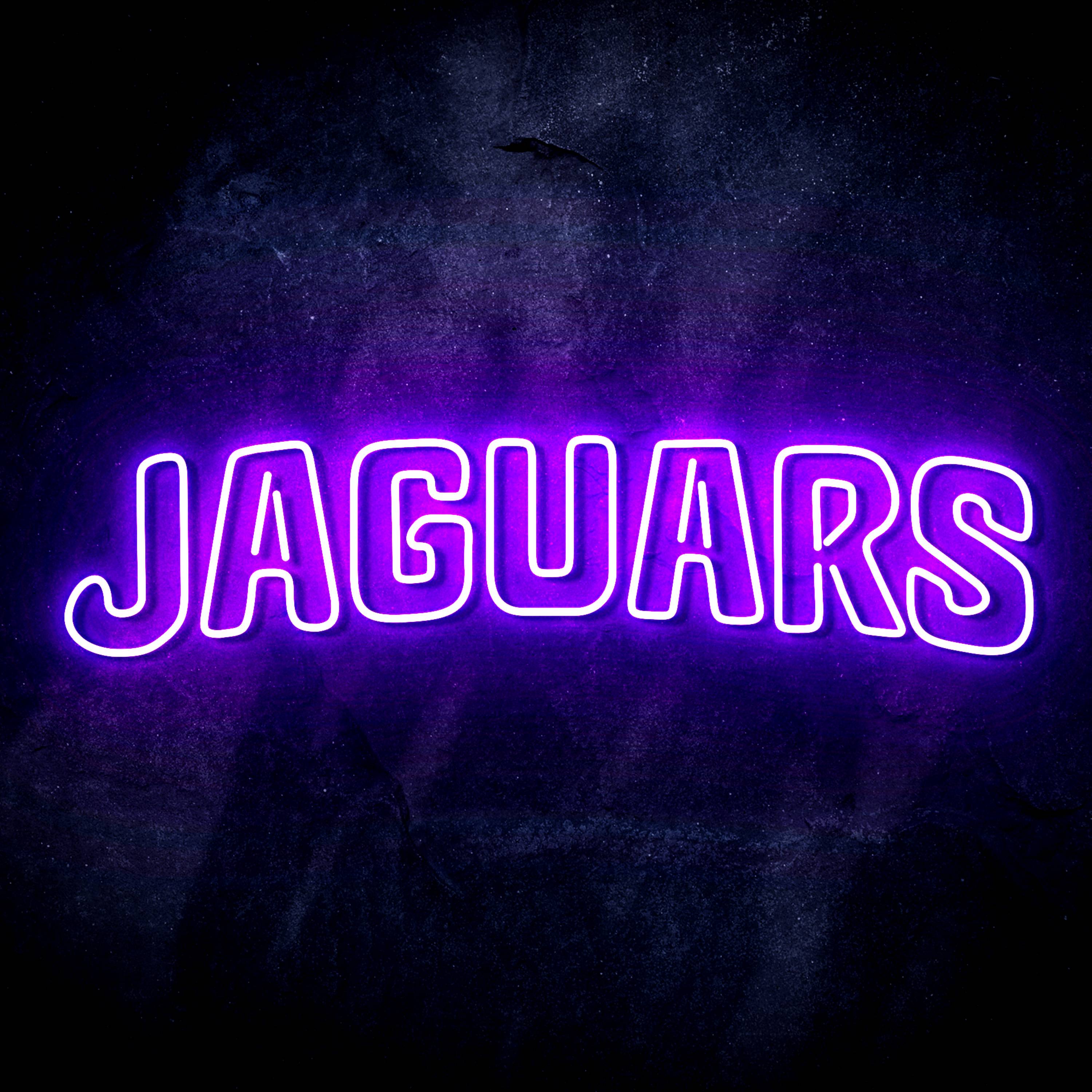 NFL JAGUARS Flex Neon-like LED Sign