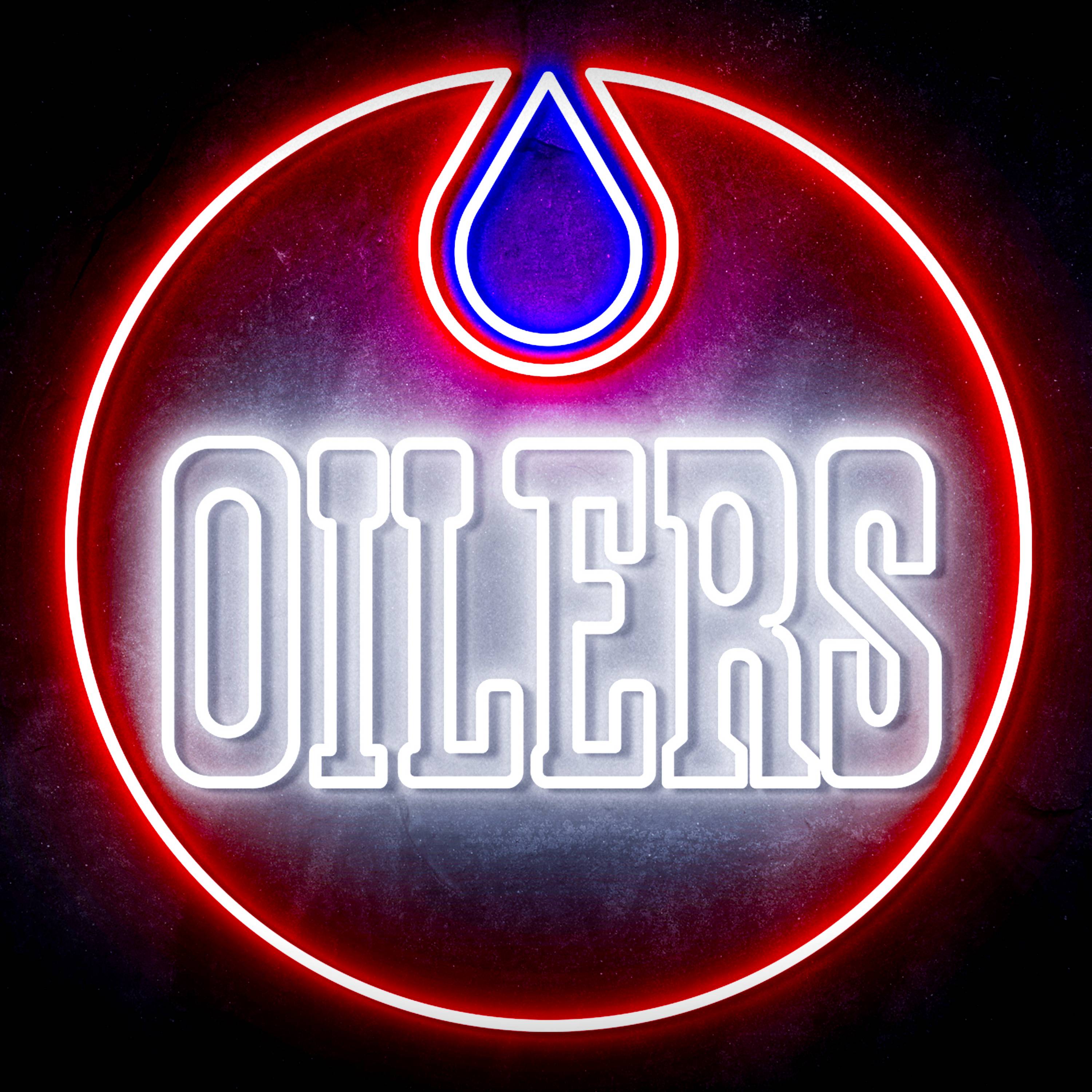 NHL Edmonton Oilers Flex Neon-like LED Sign