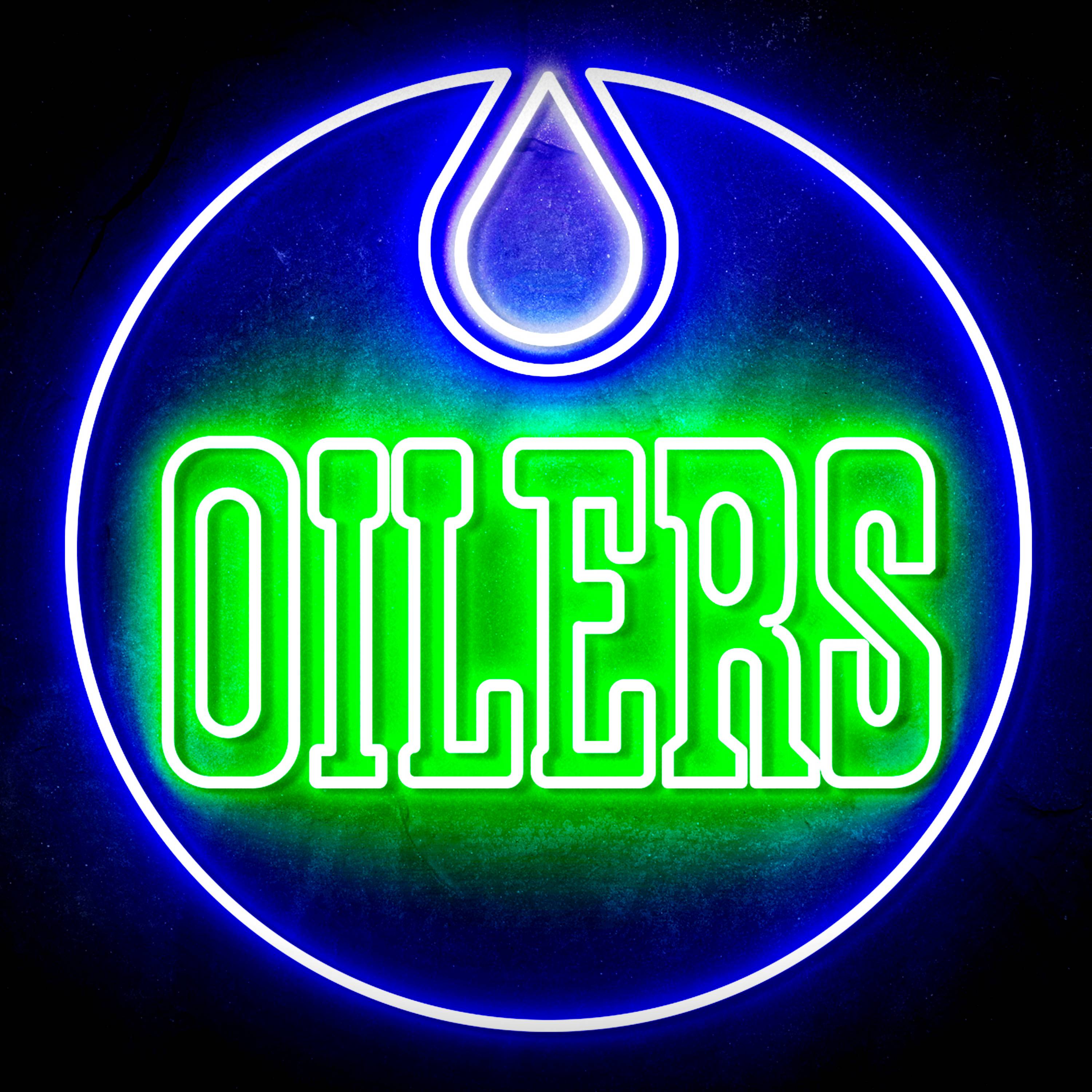 NHL Edmonton Oilers Flex Neon-like LED Sign