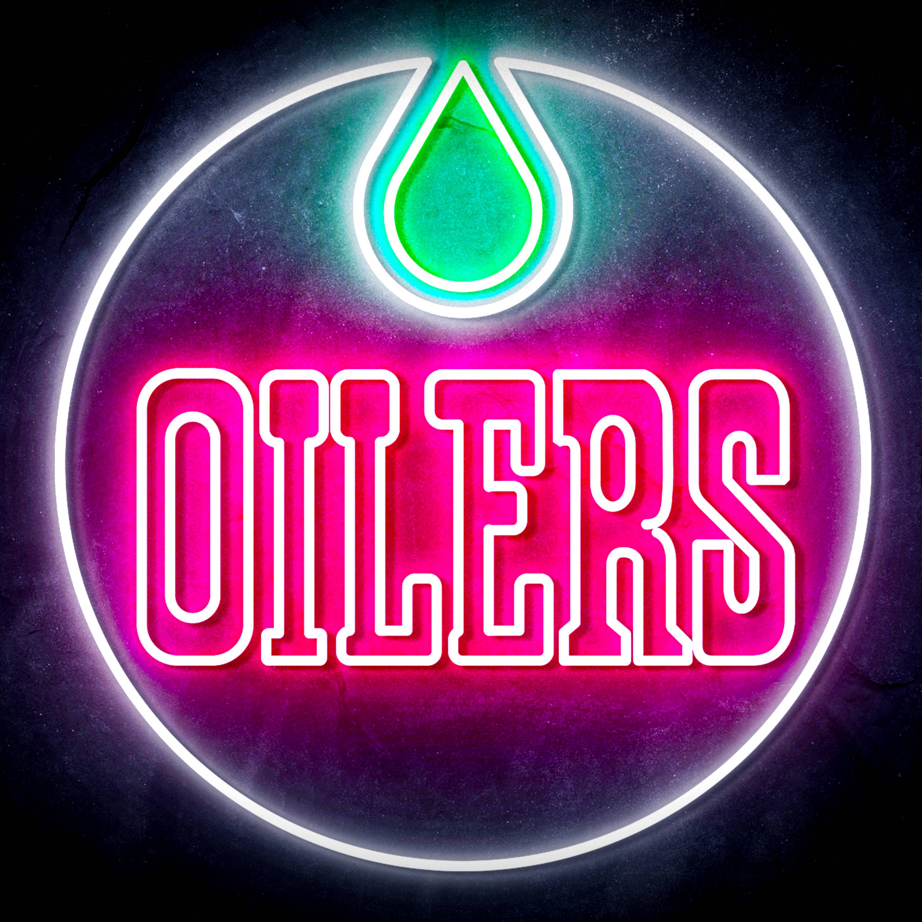 NHL Edmonton Oilers Flex Neon-like LED Sign