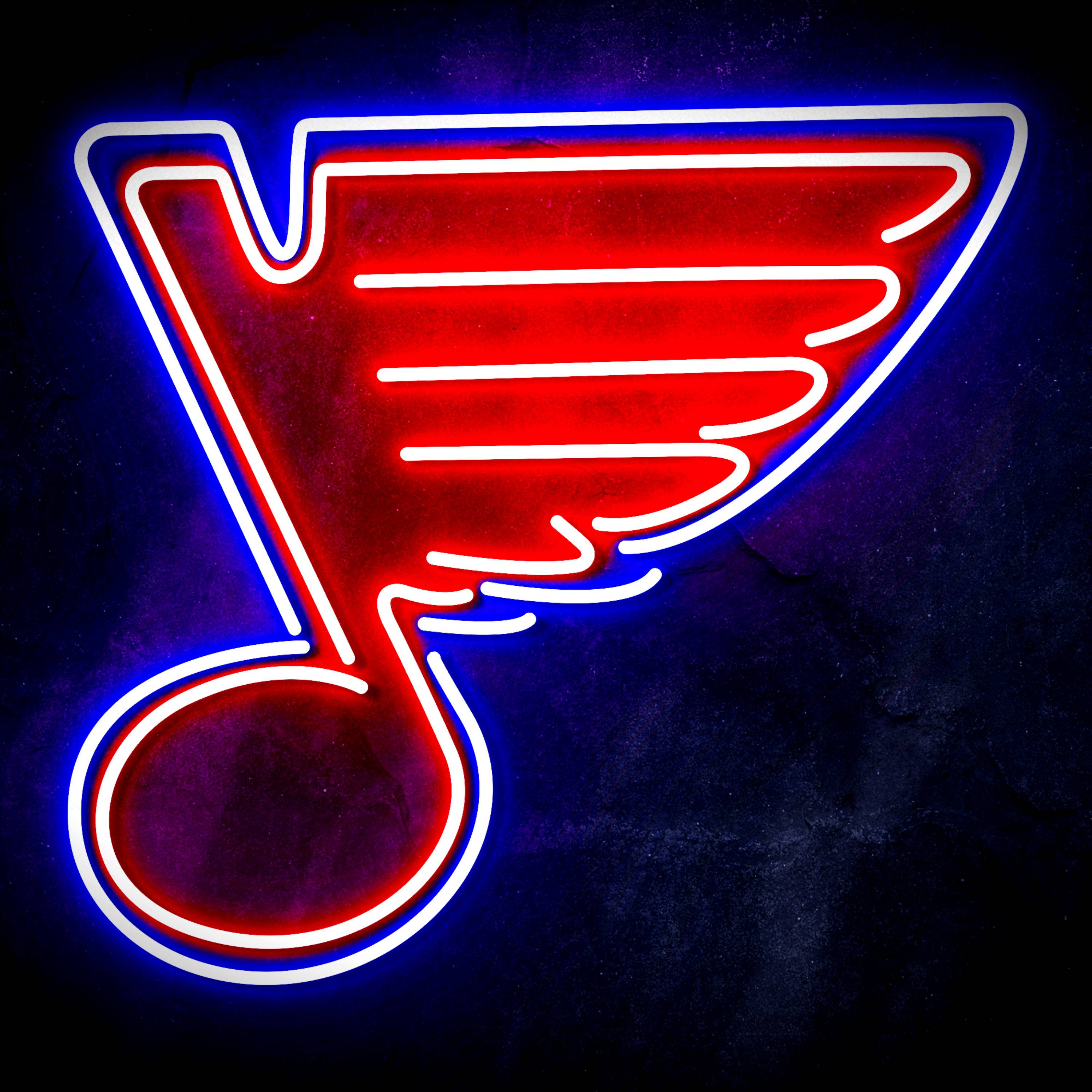 NHL St. Louis Blues Flex Neon-like LED Sign