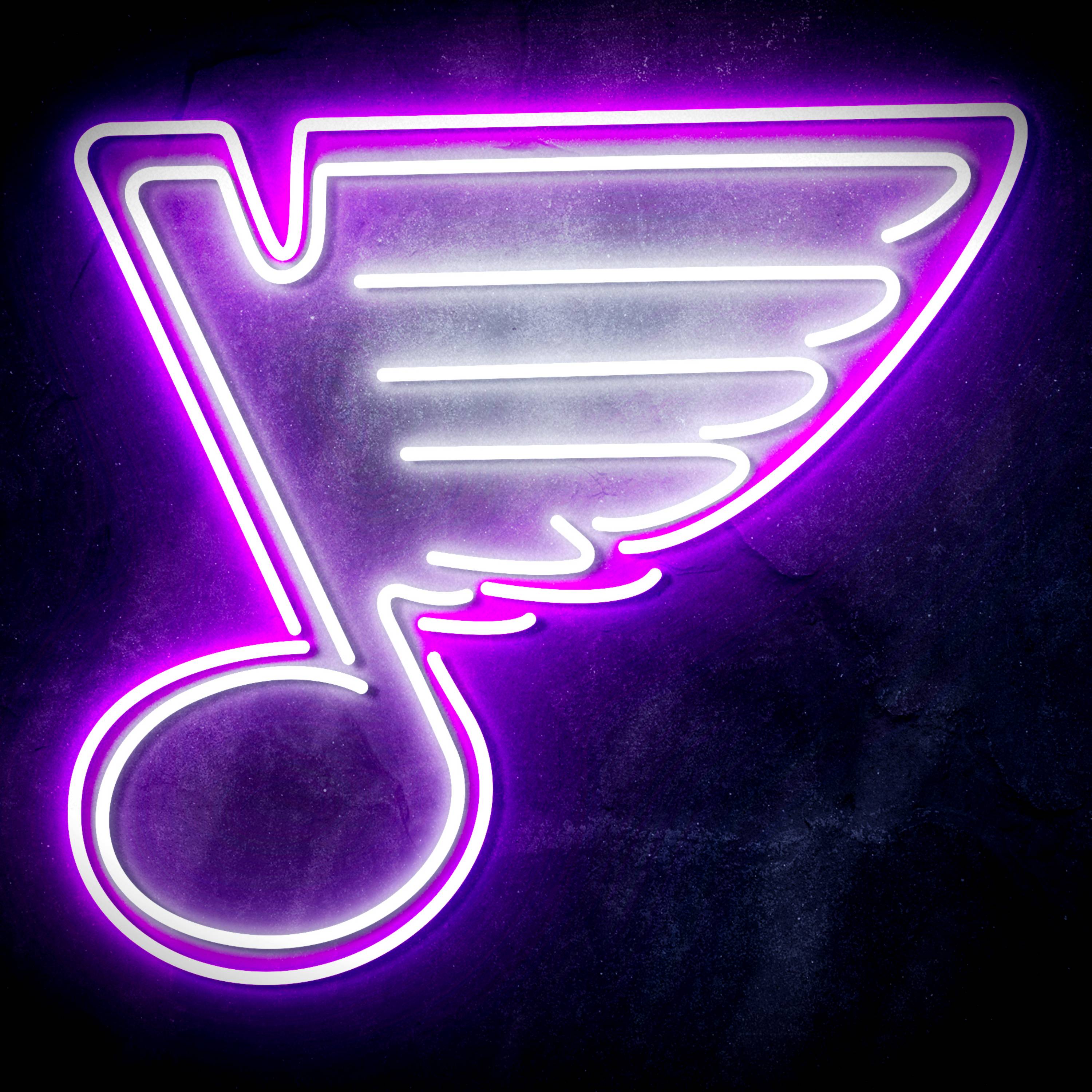 NHL St. Louis Blues Flex Neon-like LED Sign