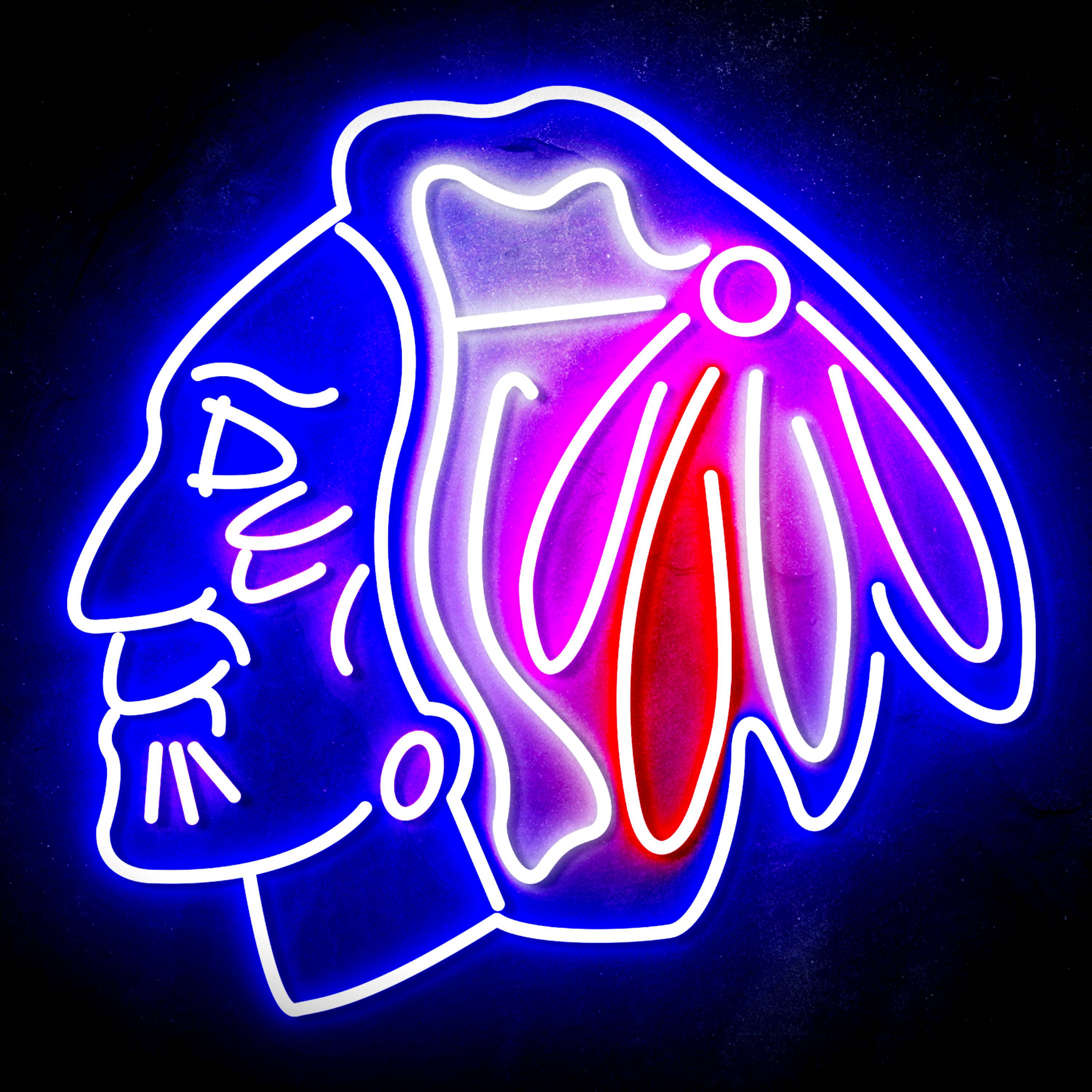 NHL Chicago Blackhawks Flex Neon-like LED Sign