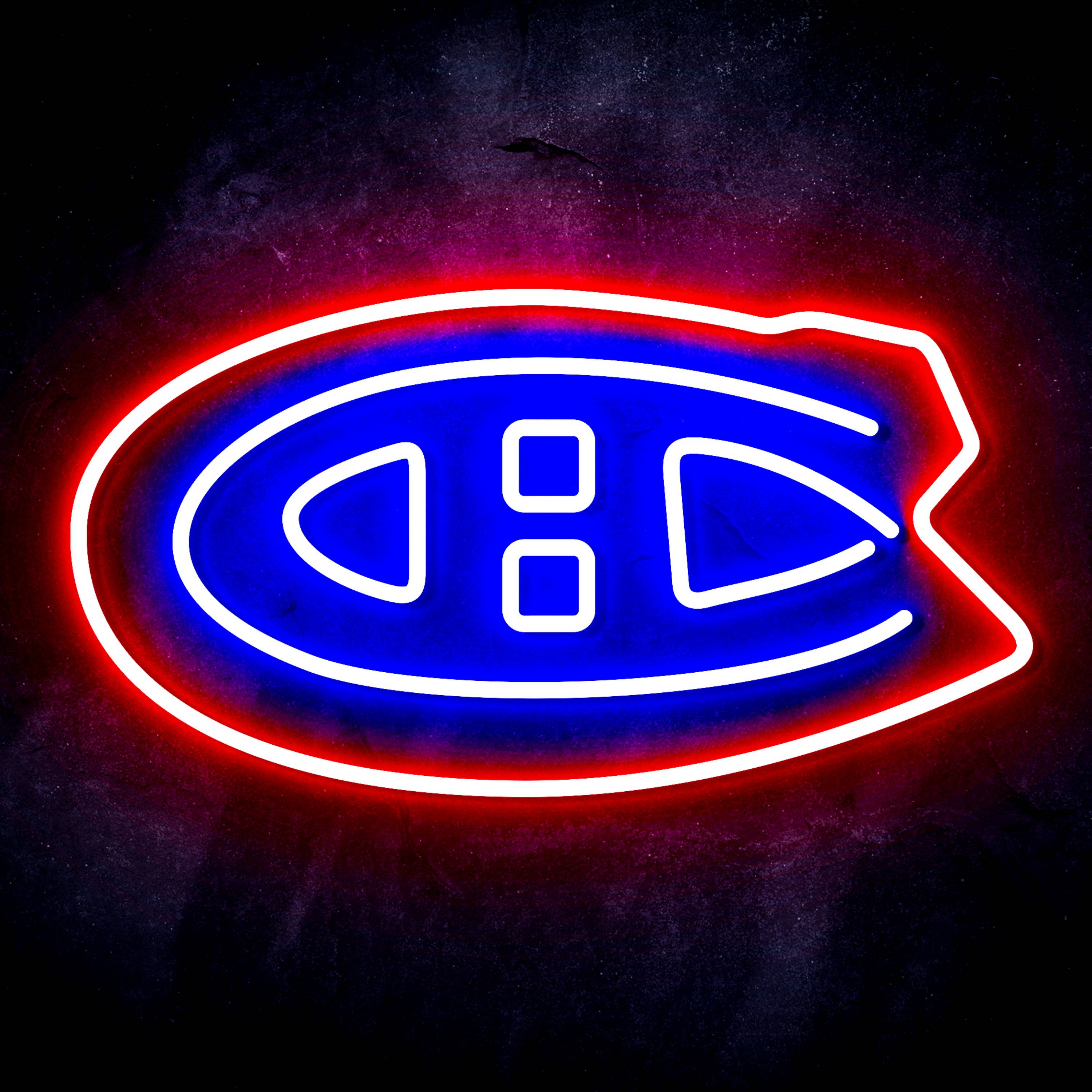 NHL Montr鑼卆l Canadiens Flex Neon-like LED Sign